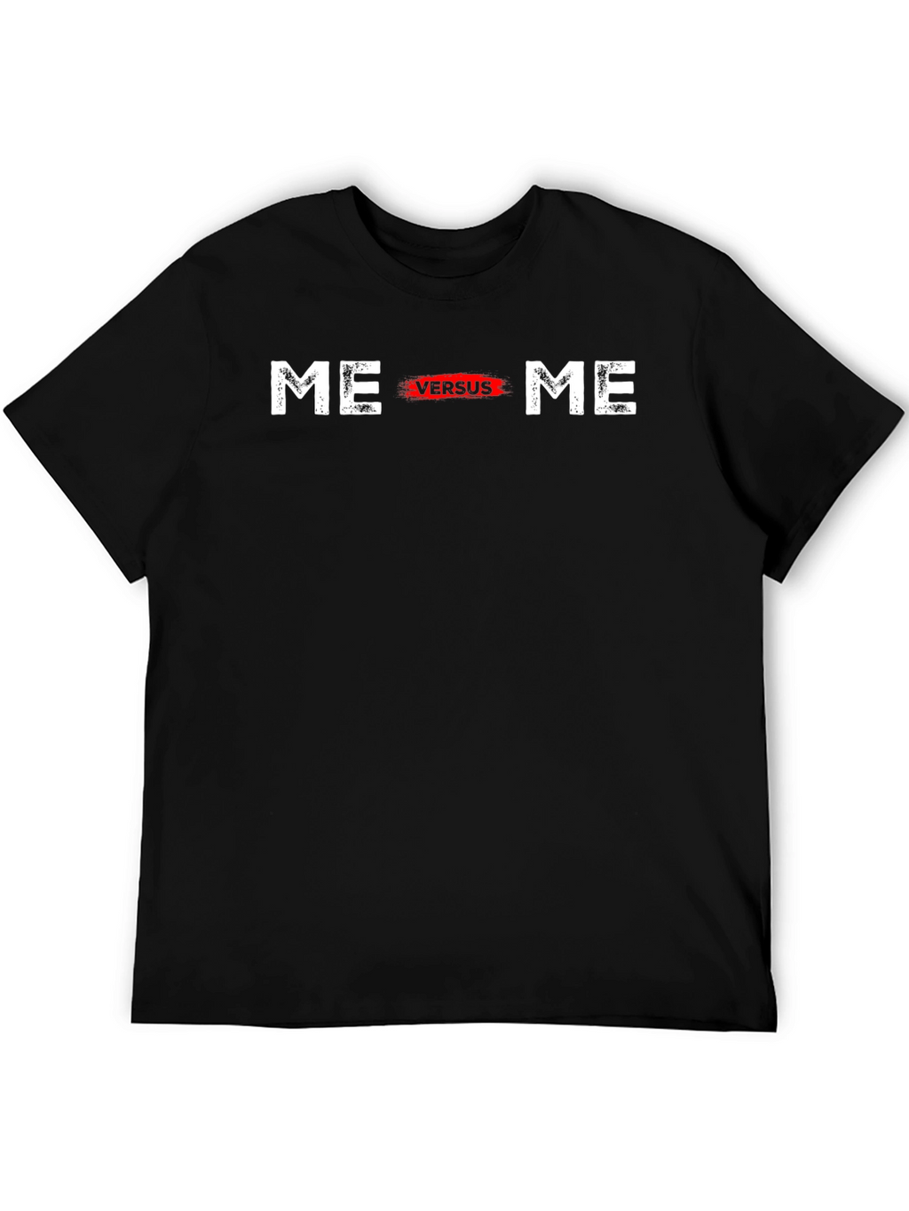 Me Versus Me Graphic T-Shirt - Black