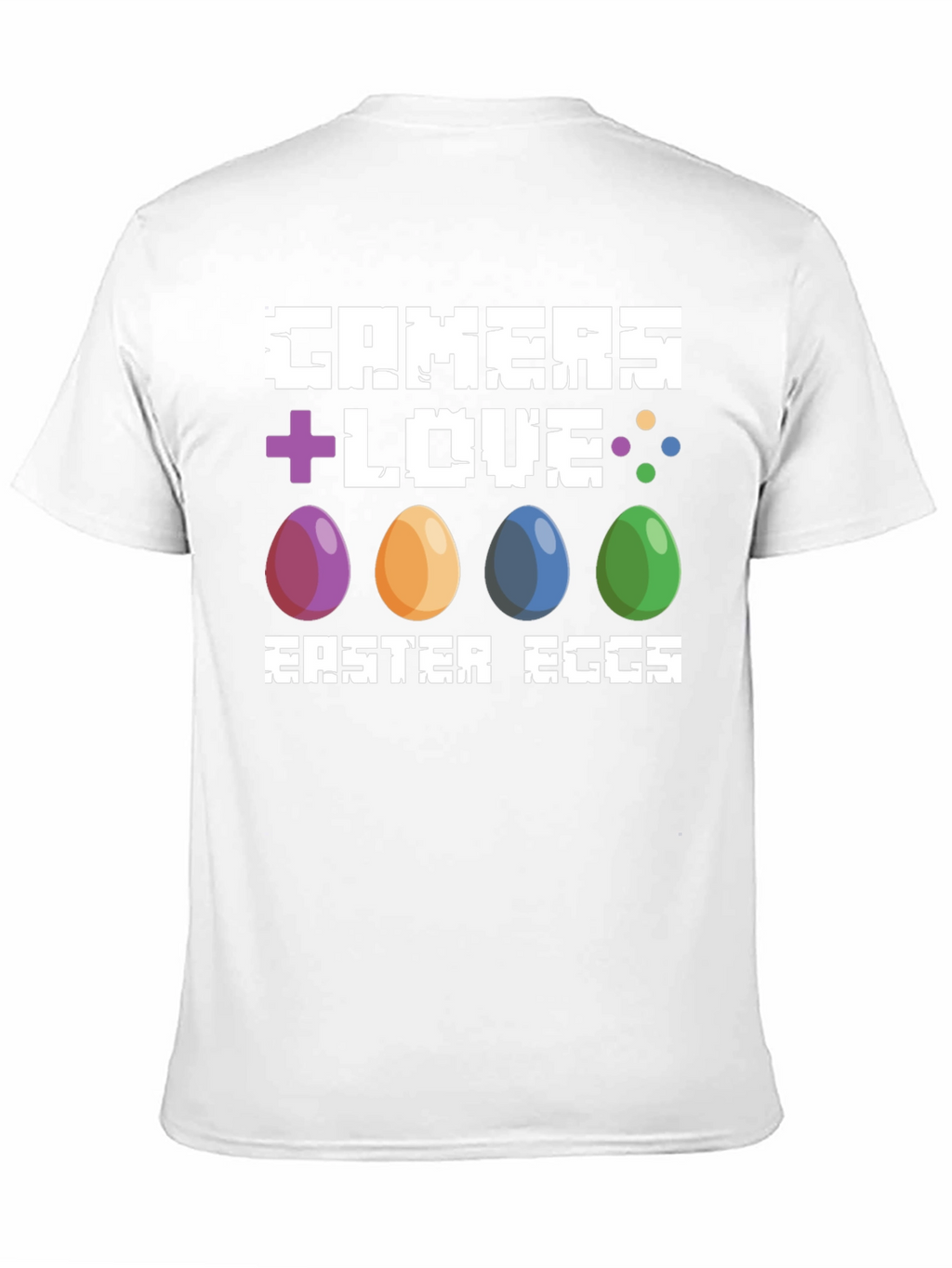 Gamers Love Easter Eggs T-Shirt - Gaming Easter Tee