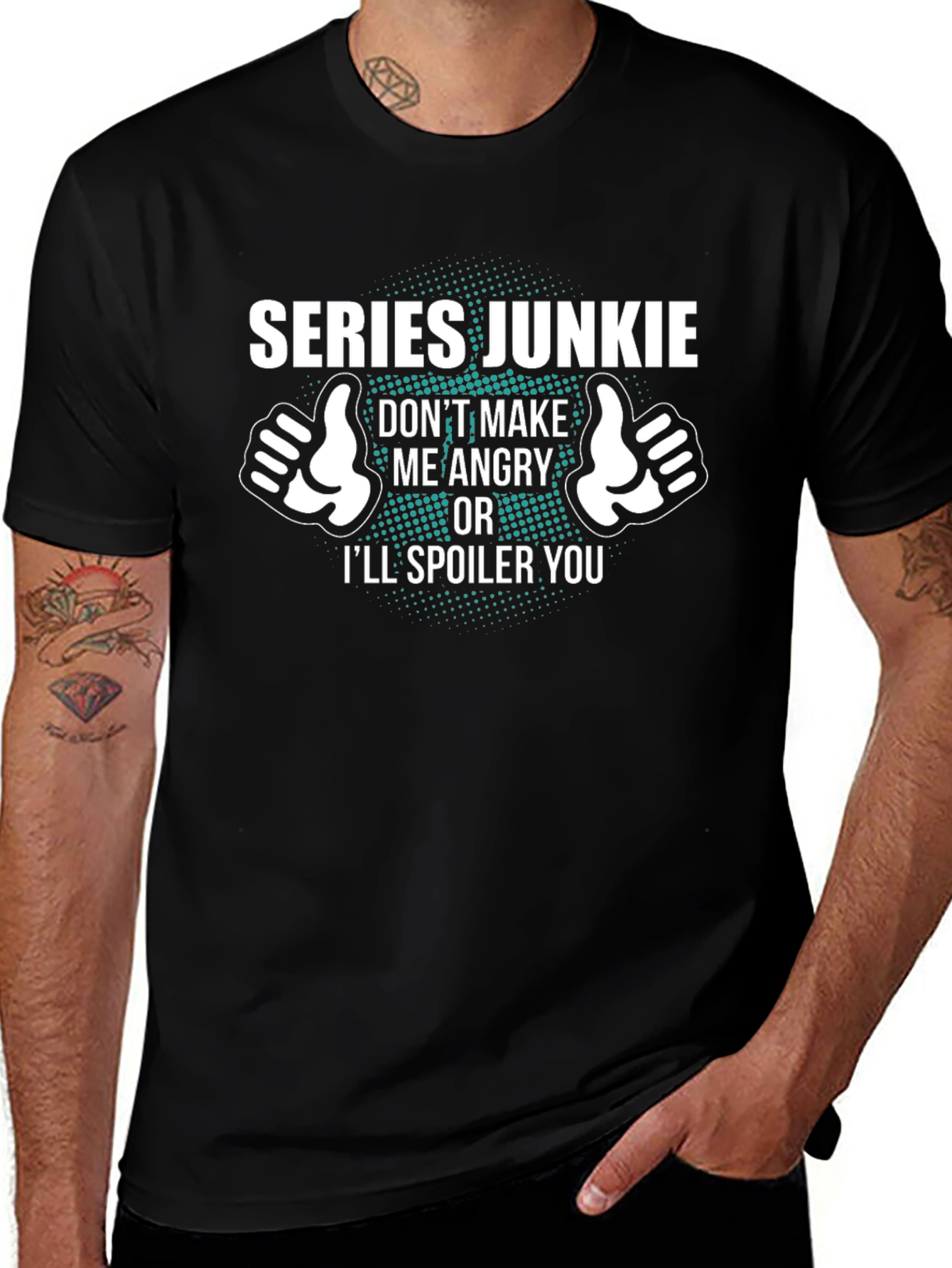 Series Junkie Humor Graphic Tee