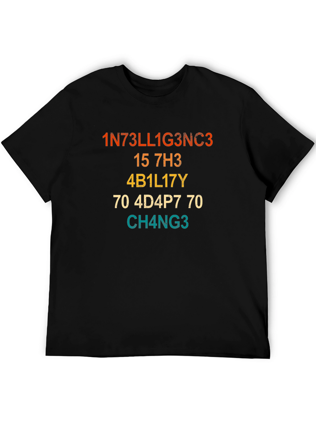 Intelligence Pun T-Shirt - Be the Change