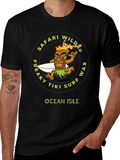 Safari Wilde Tiki Surf Wax Graphic T-Shirt