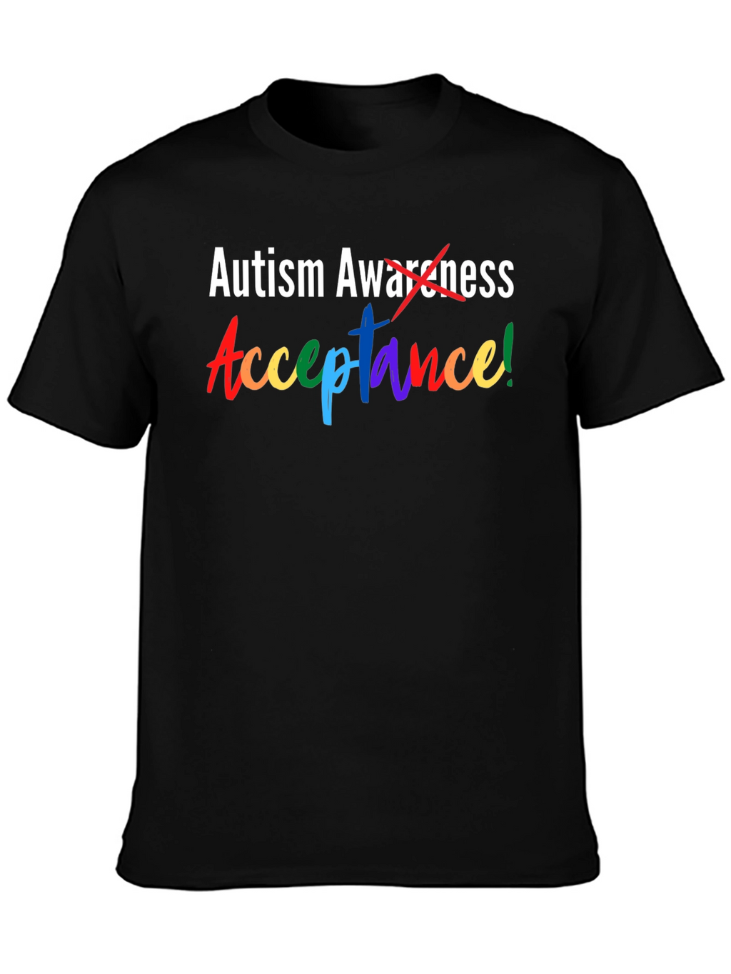 Autism Acceptance Graphic Tee