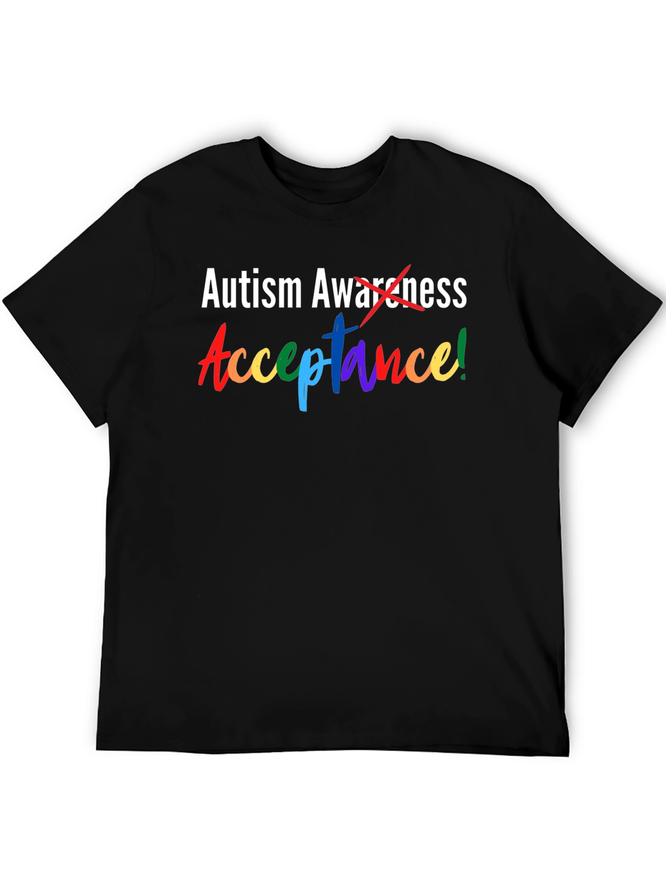 Autism Acceptance Graphic Tee