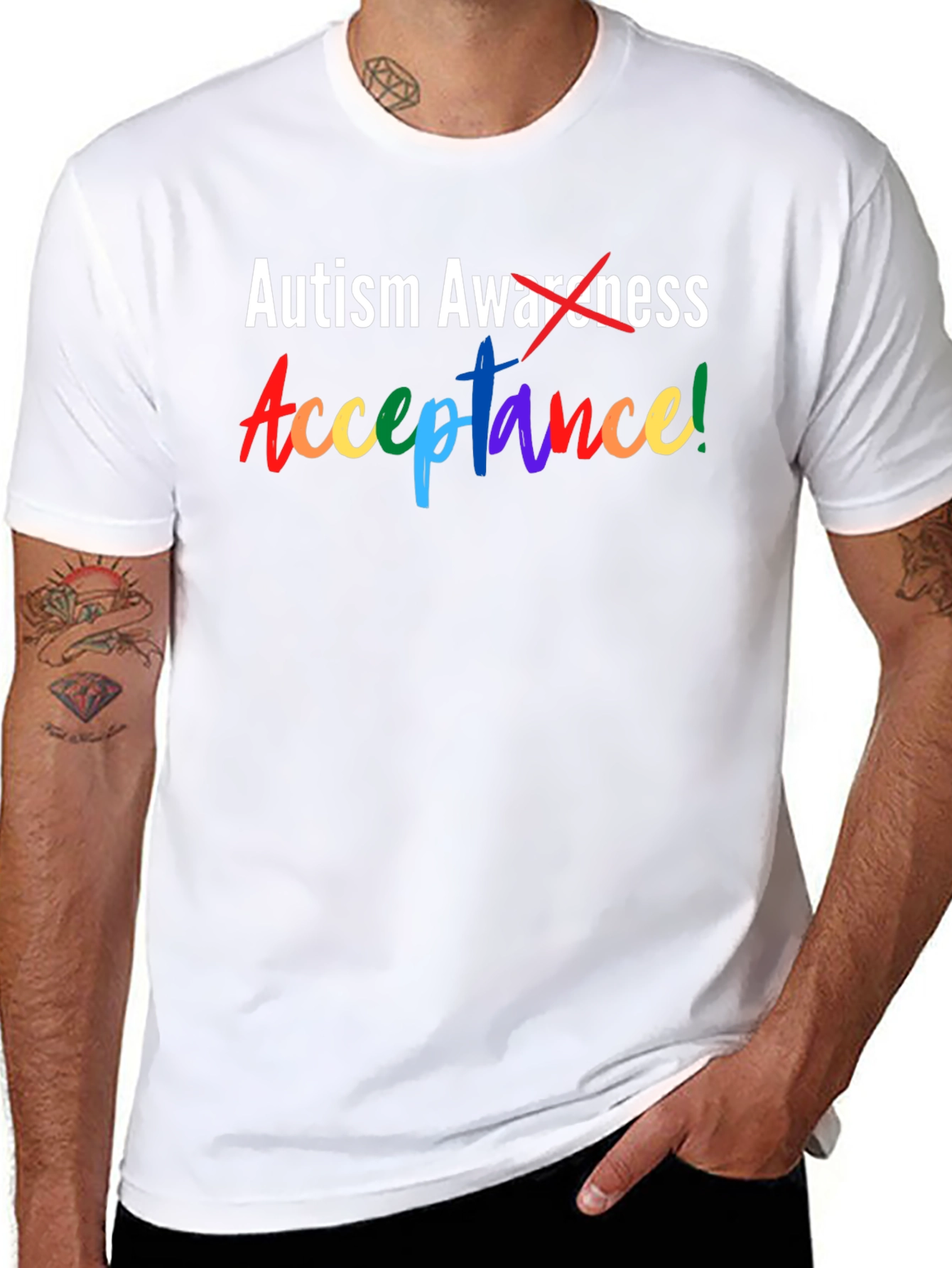 Autism Acceptance Graphic Tee