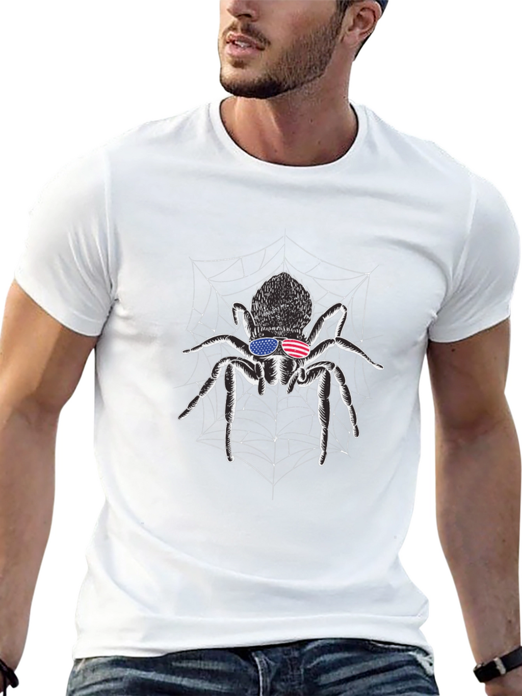 American Spider Graphic T-Shirt