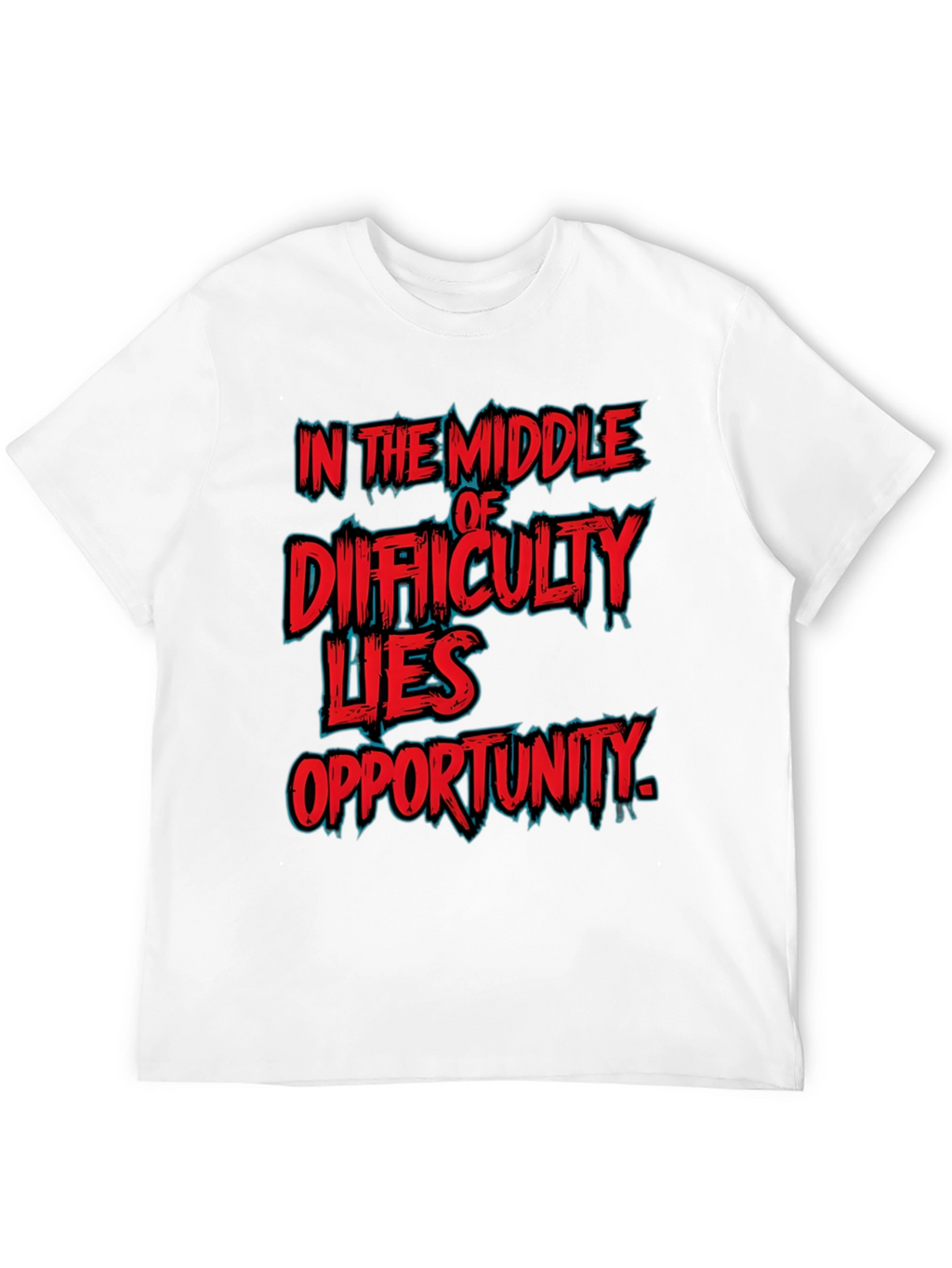 In the Middle of Difficulty Lies Opportunity T-Shirt