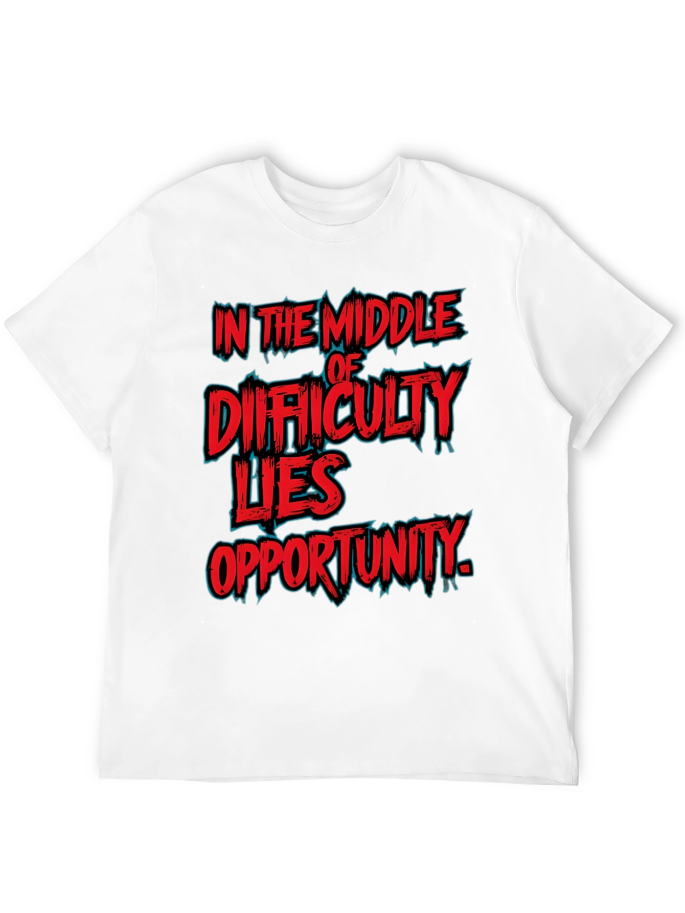 In the Middle of Difficulty Lies Opportunity T-Shirt