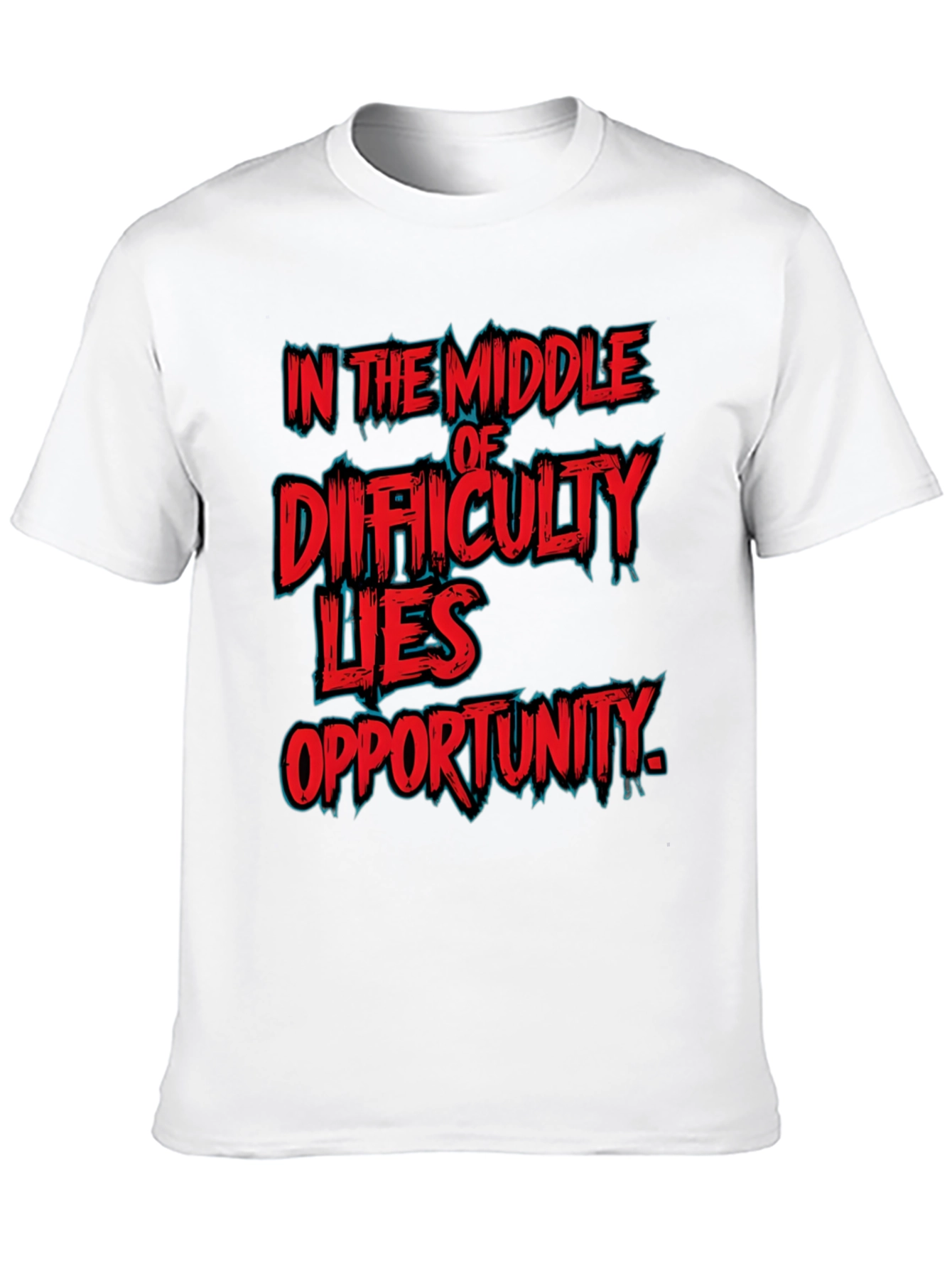 In the Middle of Difficulty Lies Opportunity T-Shirt