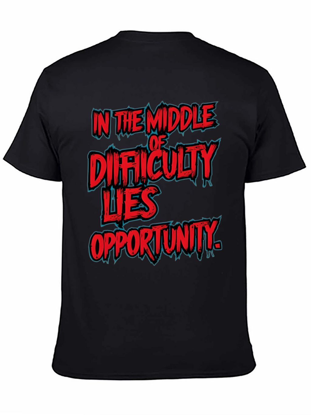 In the Middle of Difficulty Lies Opportunity T-Shirt