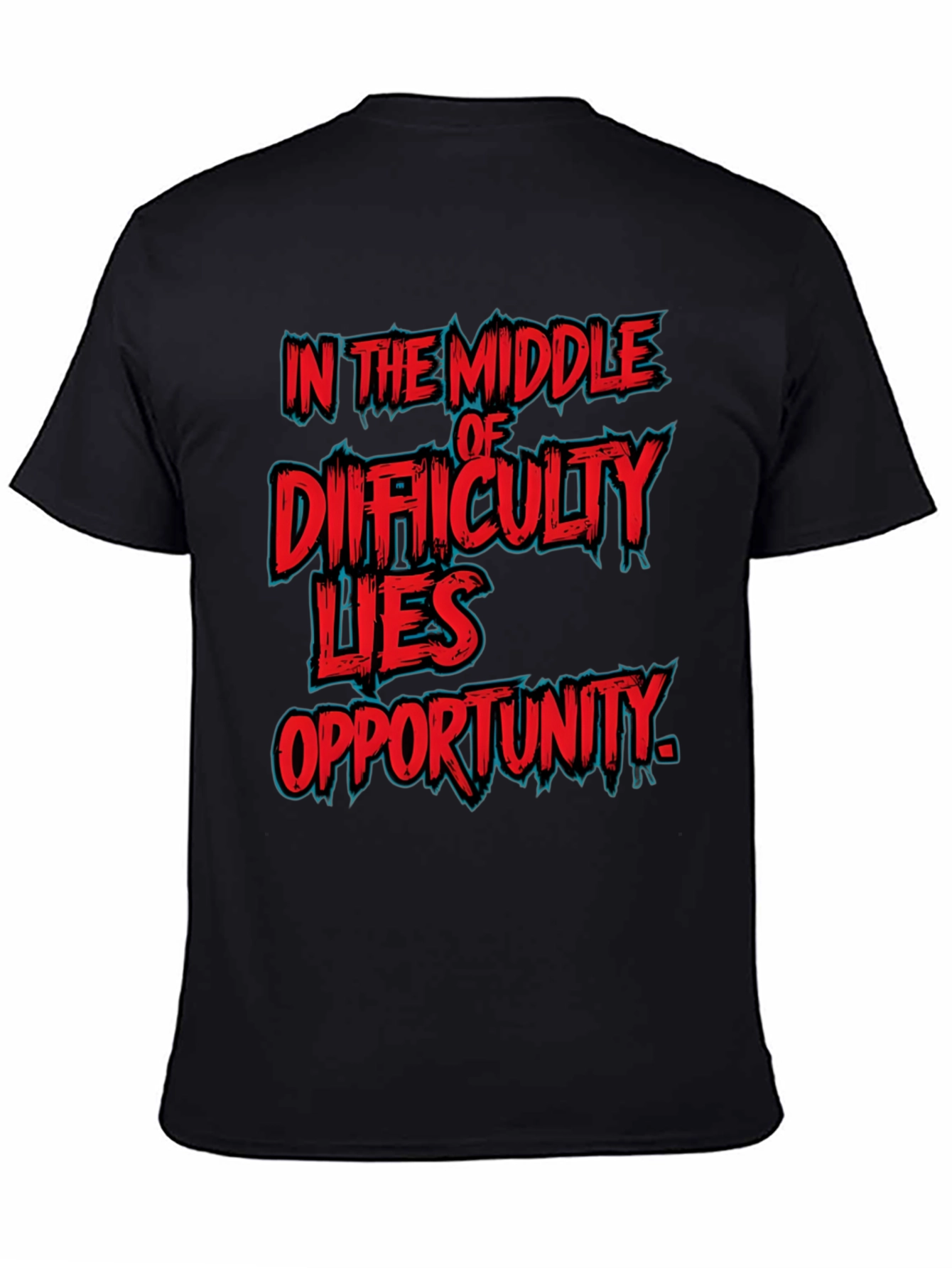 In the Middle of Difficulty Lies Opportunity T-Shirt