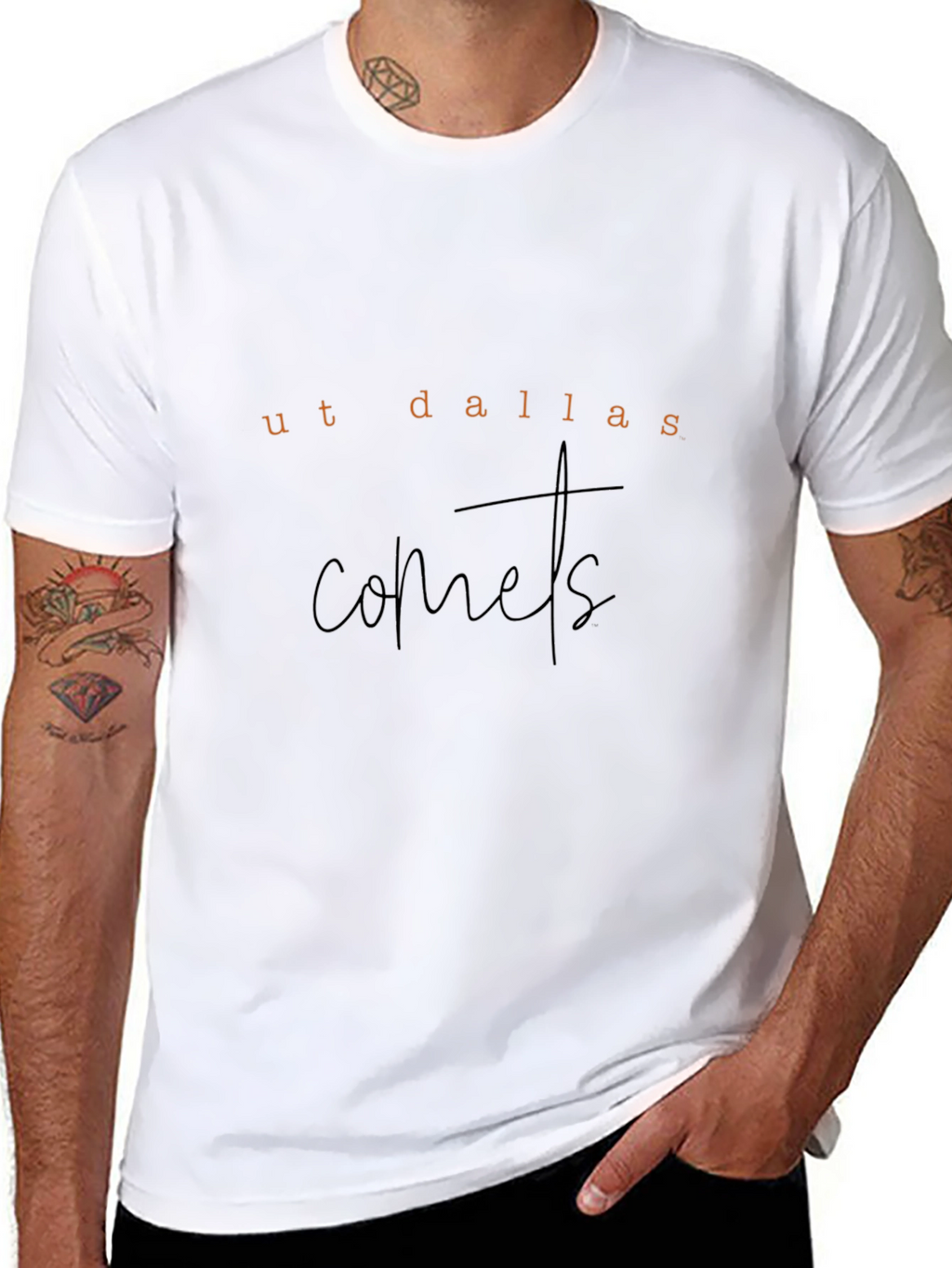 UT Dallas Comets Black T-Shirt