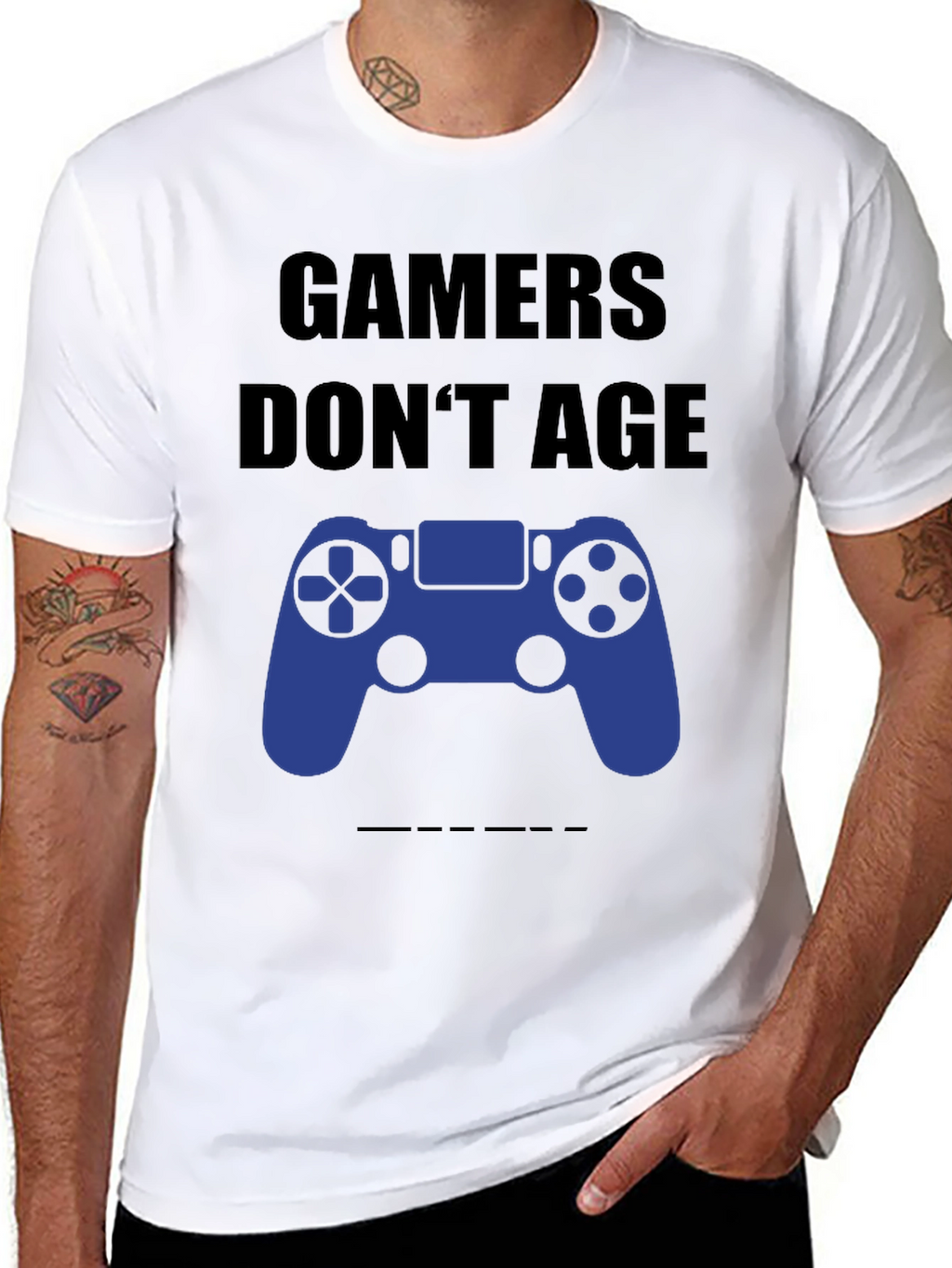Gamers Dont Age T-Shirt - Gaming Apparel