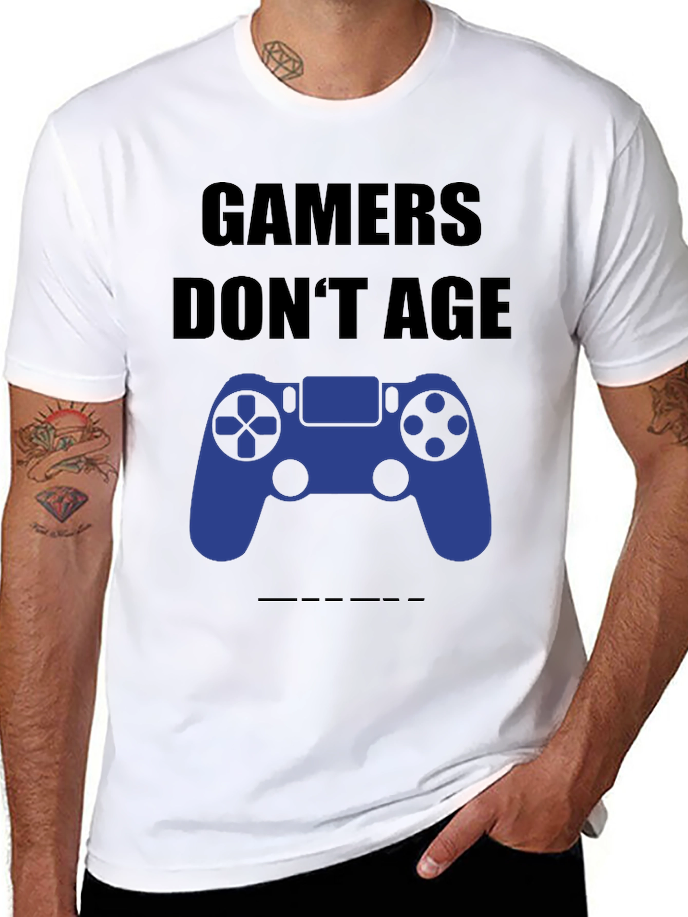 Gamers Dont Age T-Shirt - Gaming Apparel