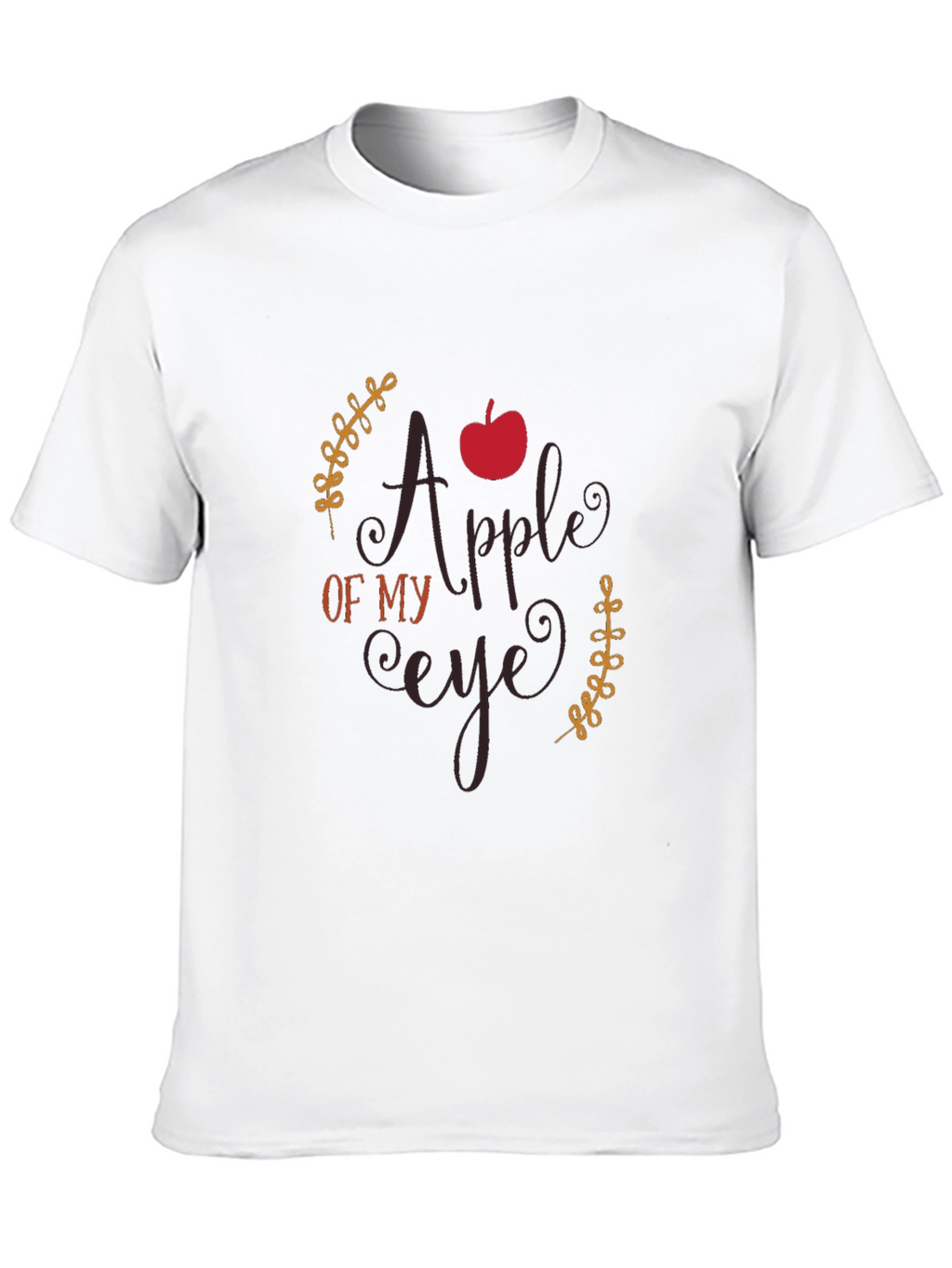 Apple of My Eye Graphic Tee - Black