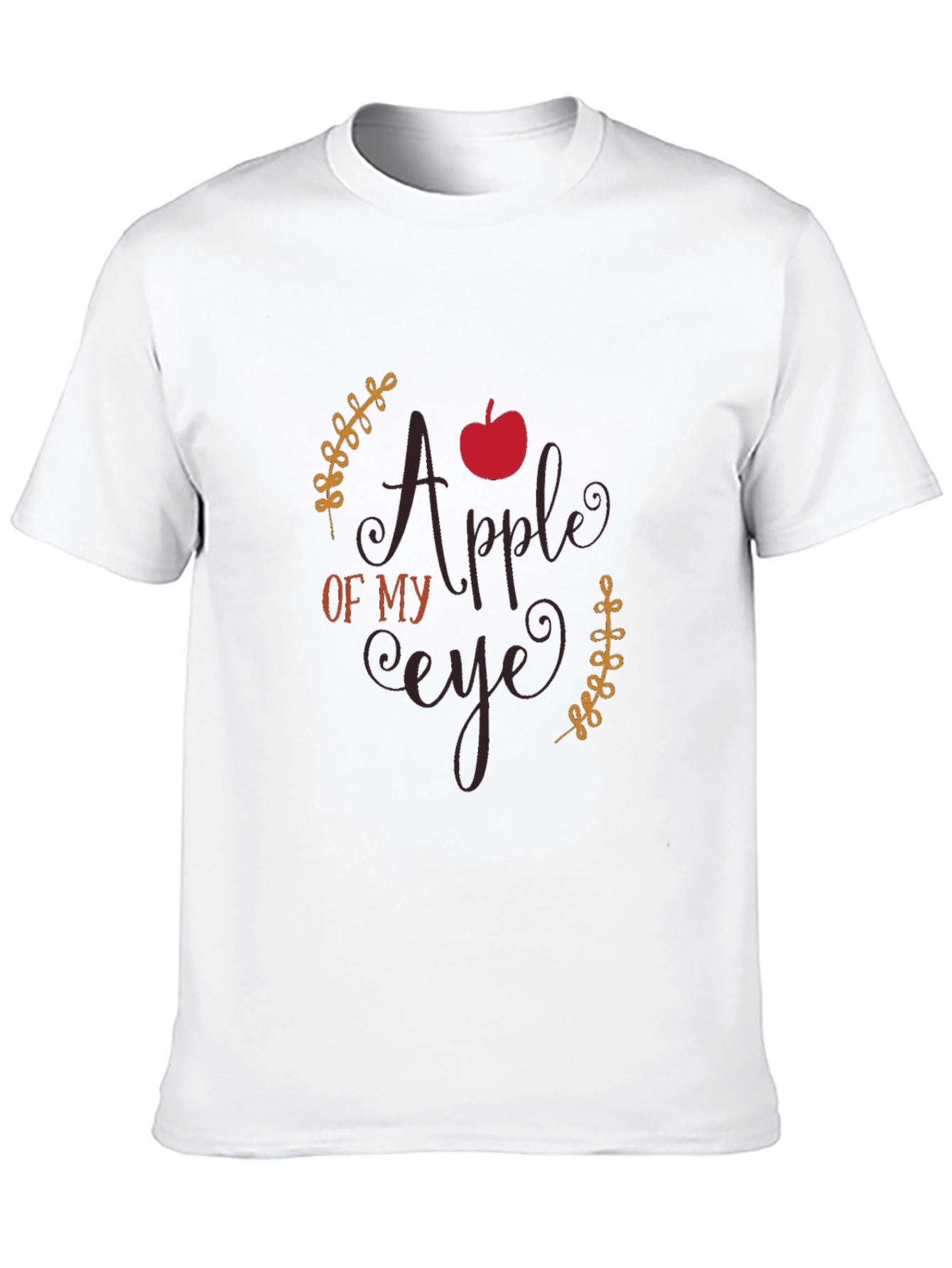 Apple of My Eye Graphic Tee - Black