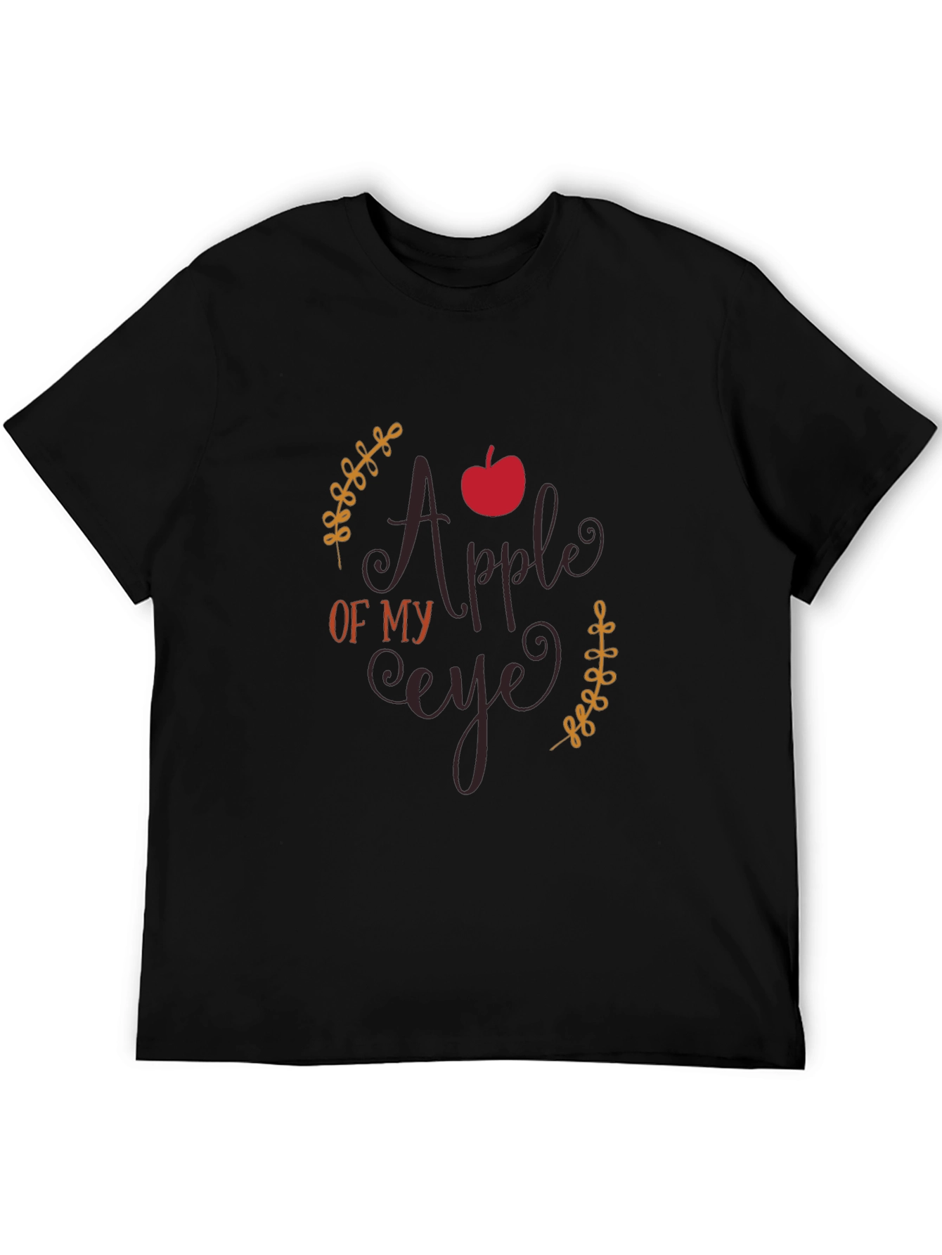 Apple of My Eye Graphic Tee - Black