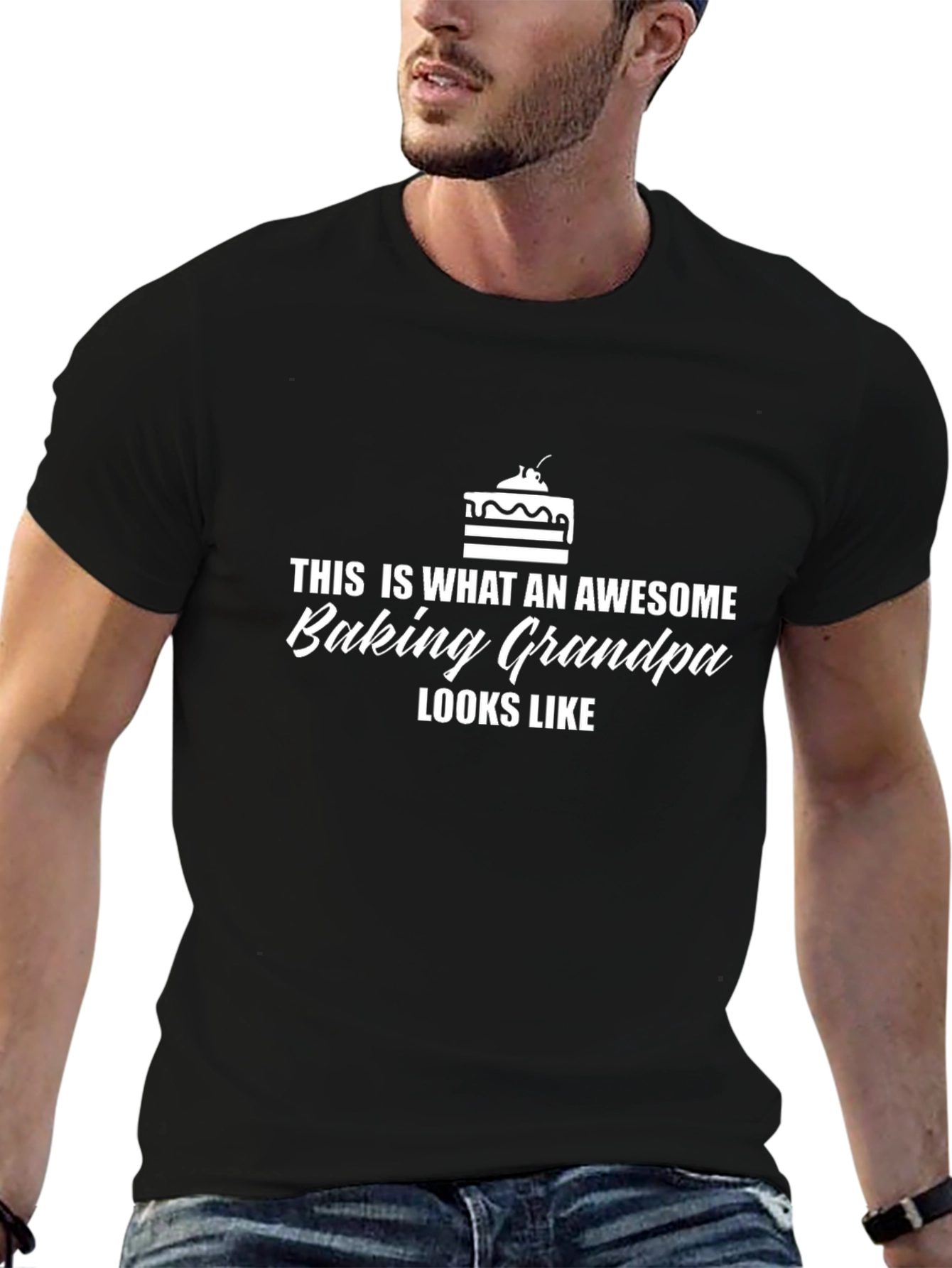 Awesome Baking Grandpa T-Shirt