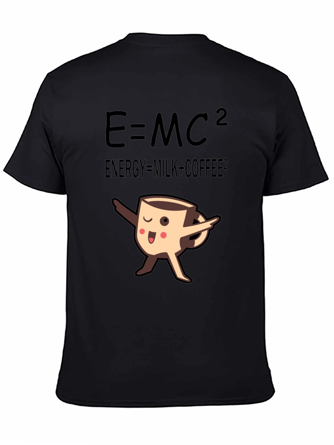 Energy = Milk + Coffee T-Shirt - Funny Physics Tee