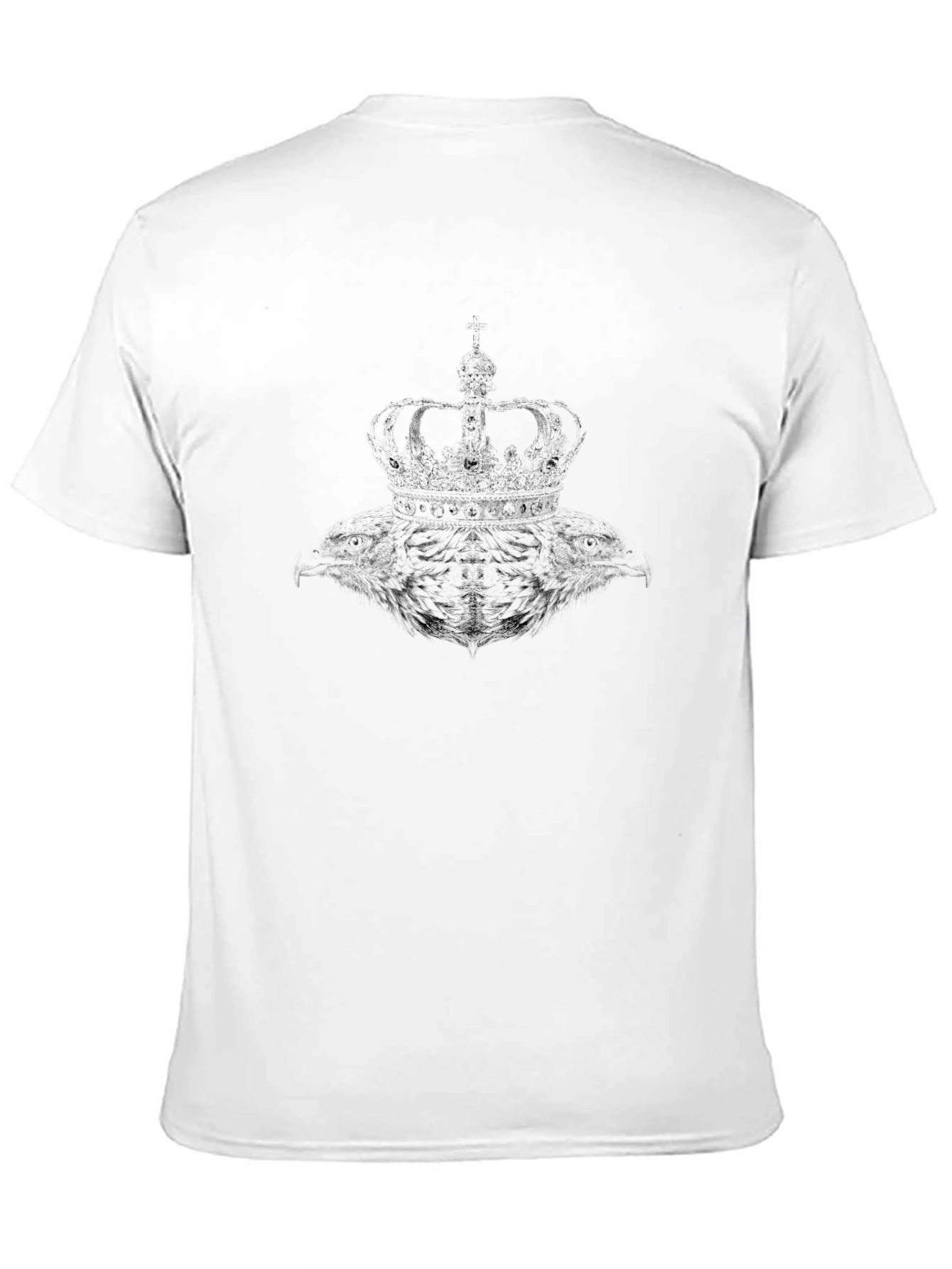 King Crown Graphic Tee - Black Casual T-Shirt