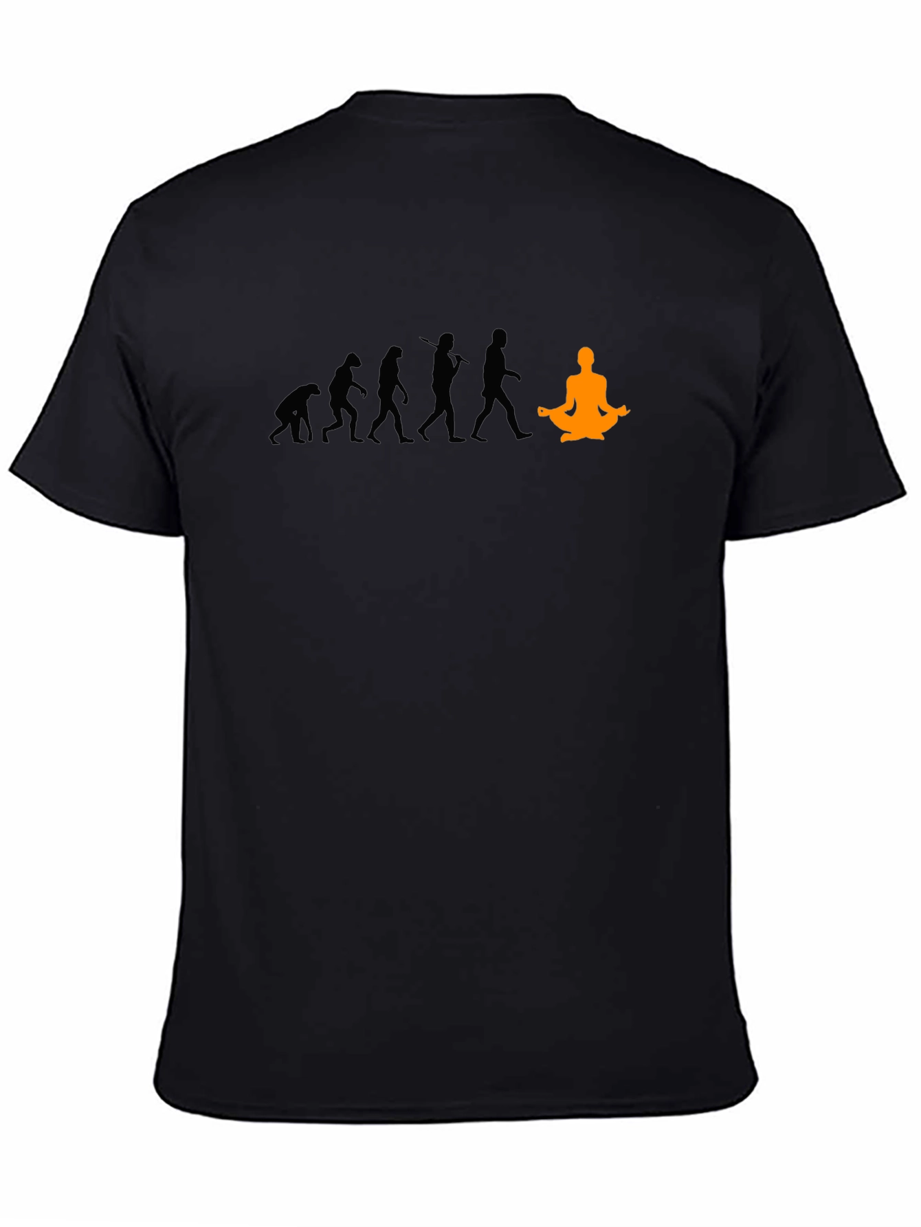 Yoga Evolution T-Shirt - Meditate Into Enlightenment