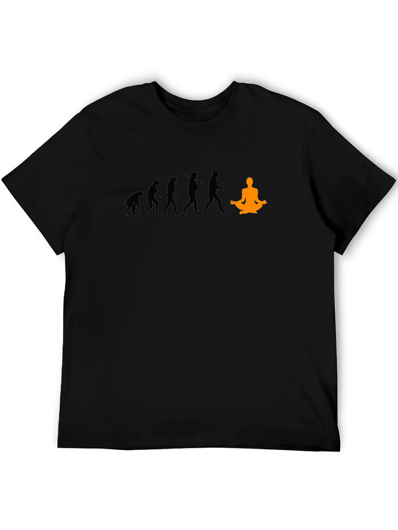 Yoga Evolution T-Shirt - Meditate Into Enlightenment