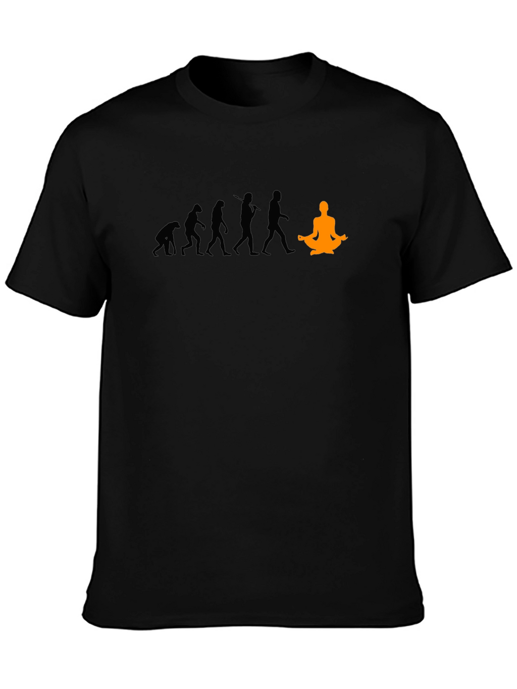 Yoga Evolution T-Shirt - Meditate Into Enlightenment