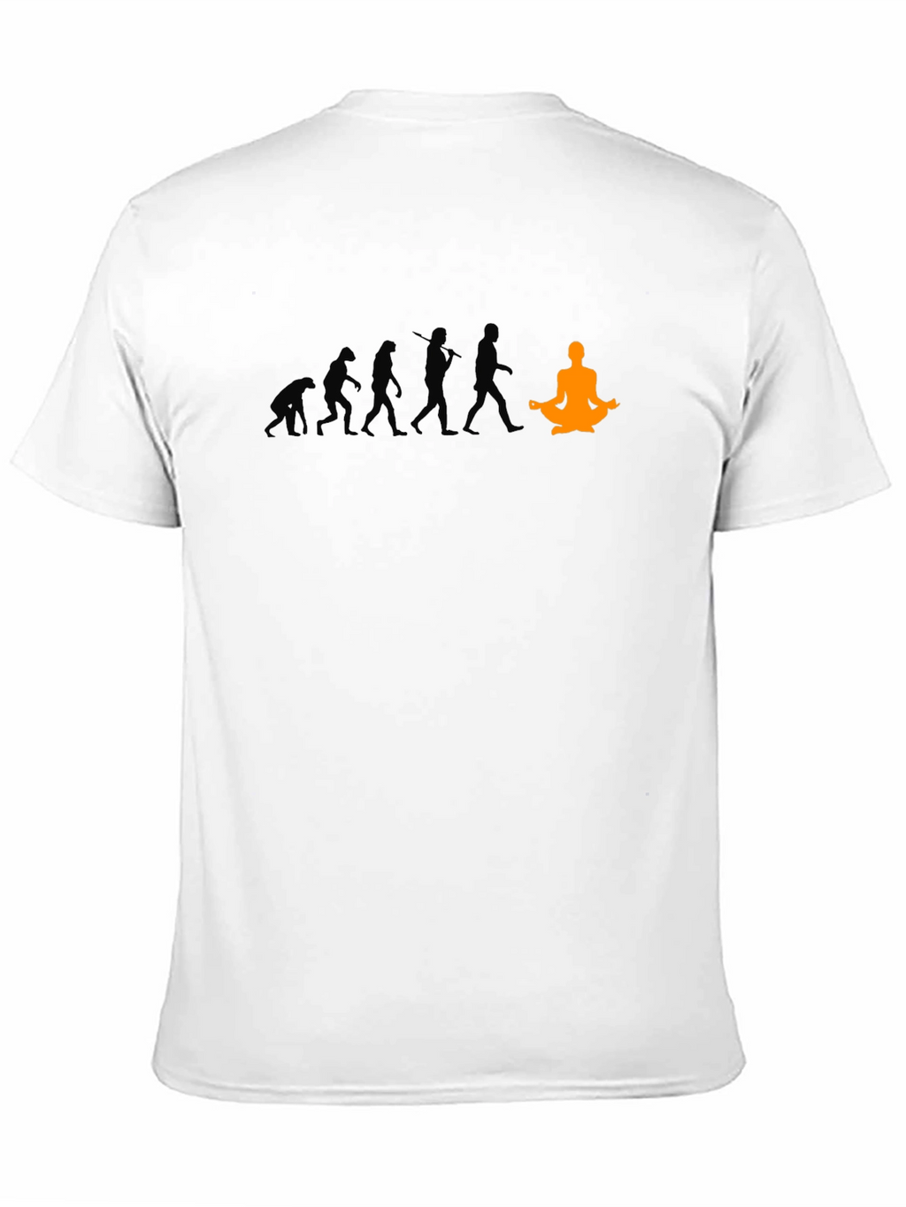 Yoga Evolution T-Shirt - Meditate Into Enlightenment