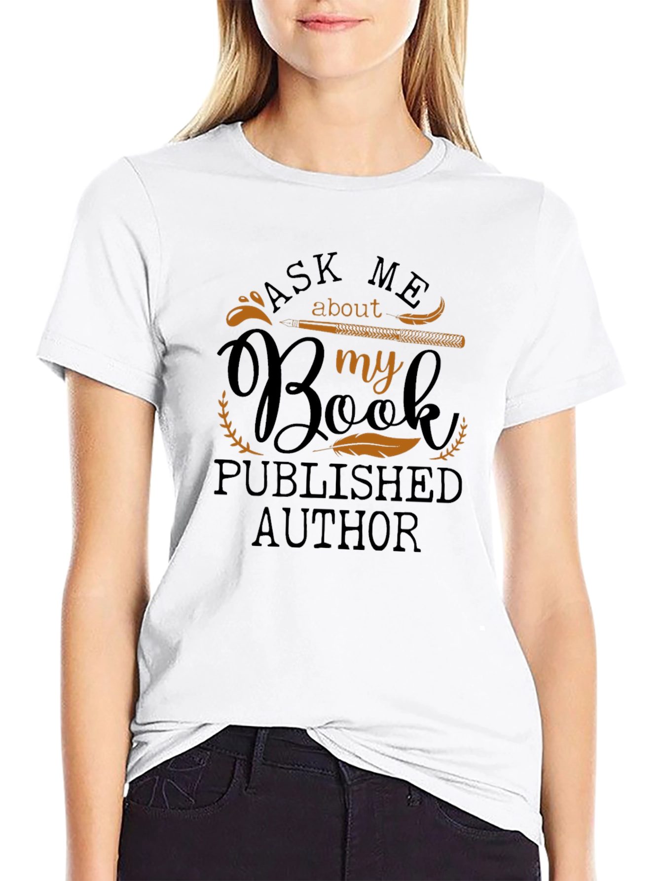 Ask Me About My Book T-Shirt
