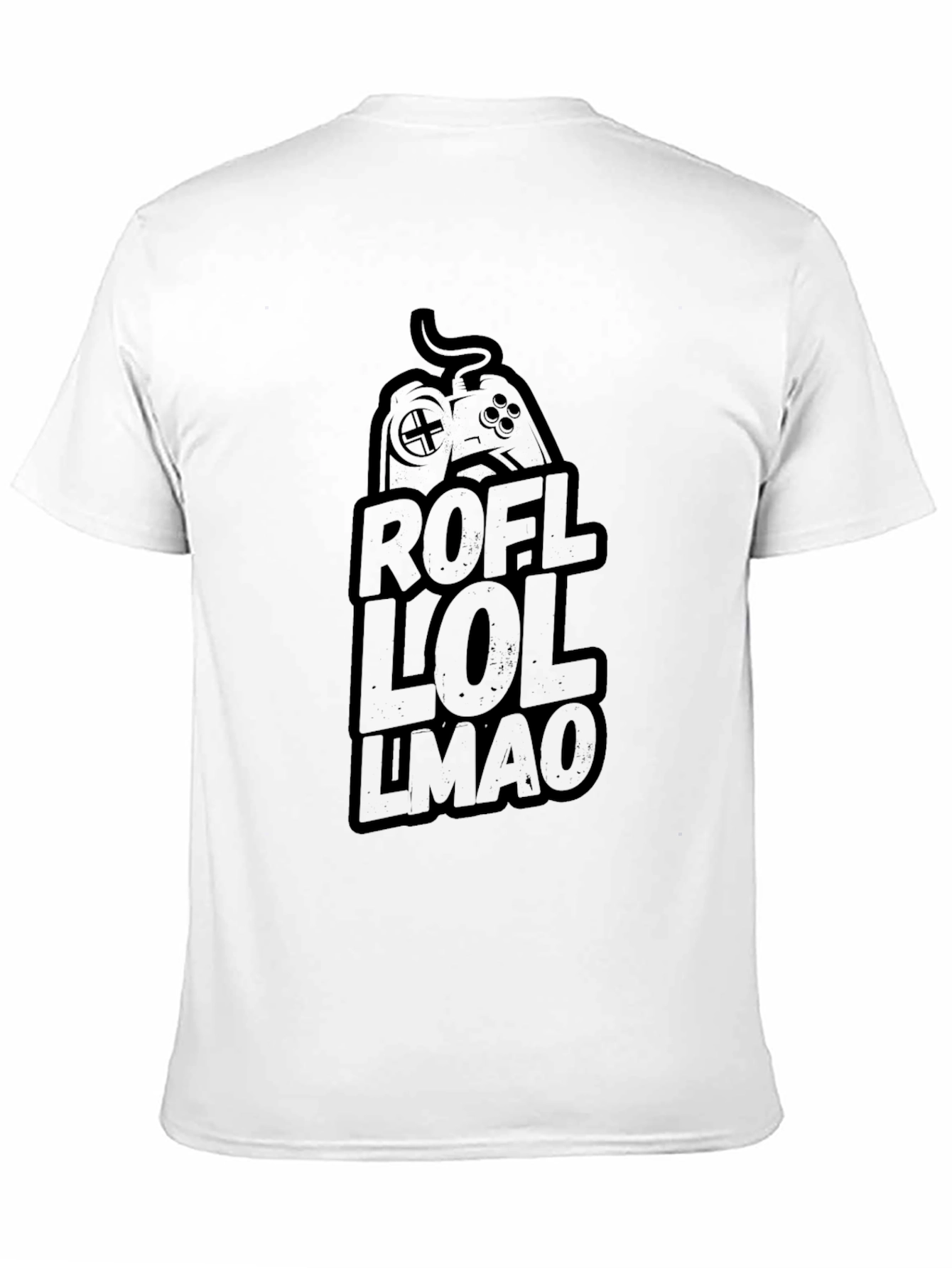 Gaming Humor T-Shirt - ROFL LOL LMAO