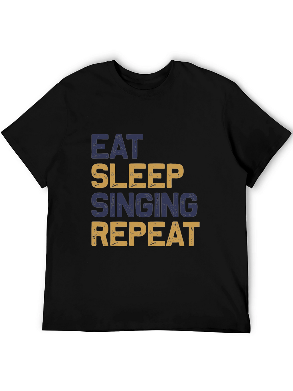 Eat Sleep Singing Repeat Graphic Tee
