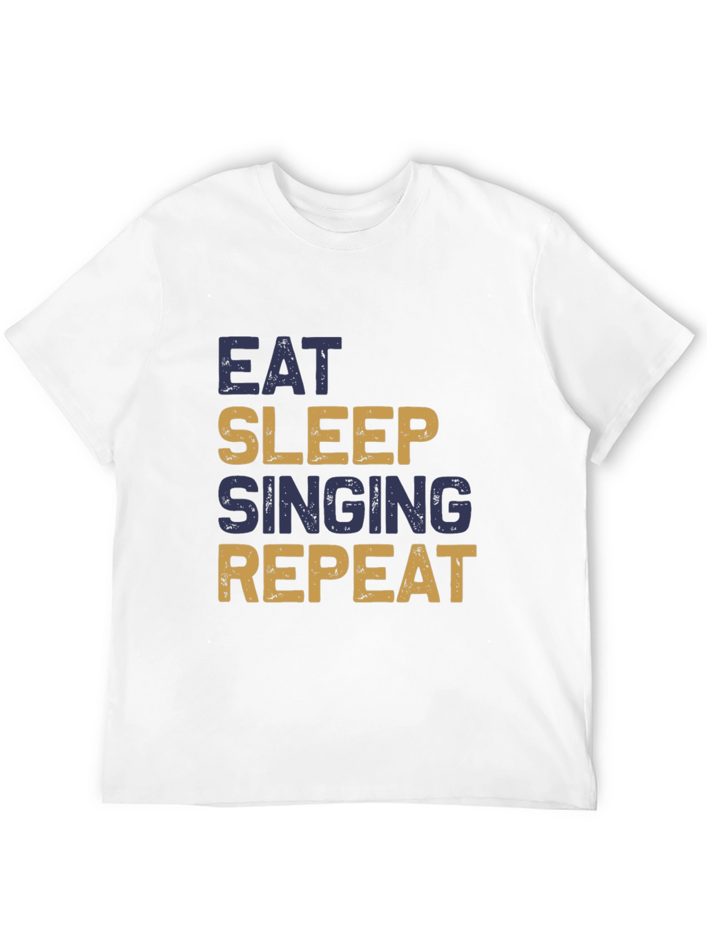 Eat Sleep Singing Repeat Graphic Tee