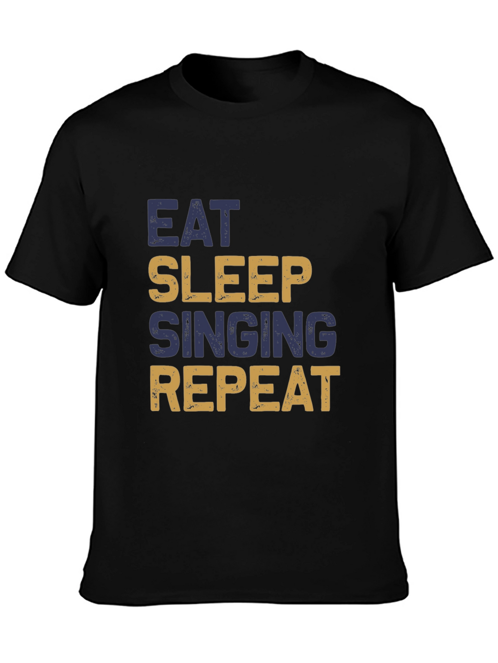 Eat Sleep Singing Repeat Graphic Tee