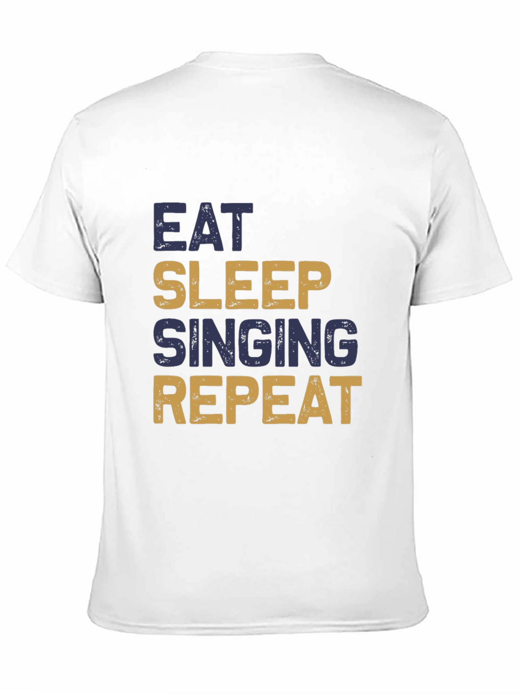 Eat Sleep Singing Repeat Graphic Tee