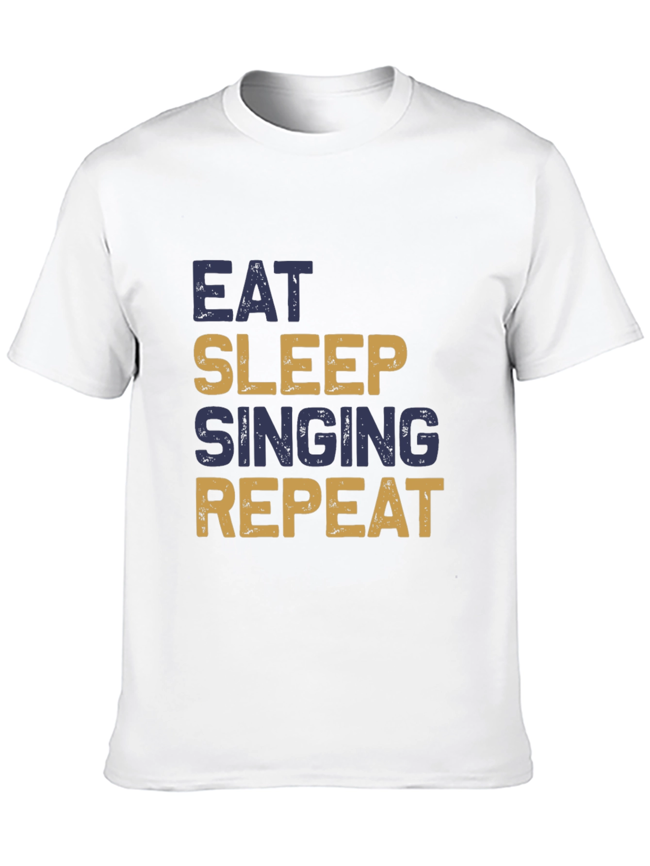 Eat Sleep Singing Repeat Graphic Tee