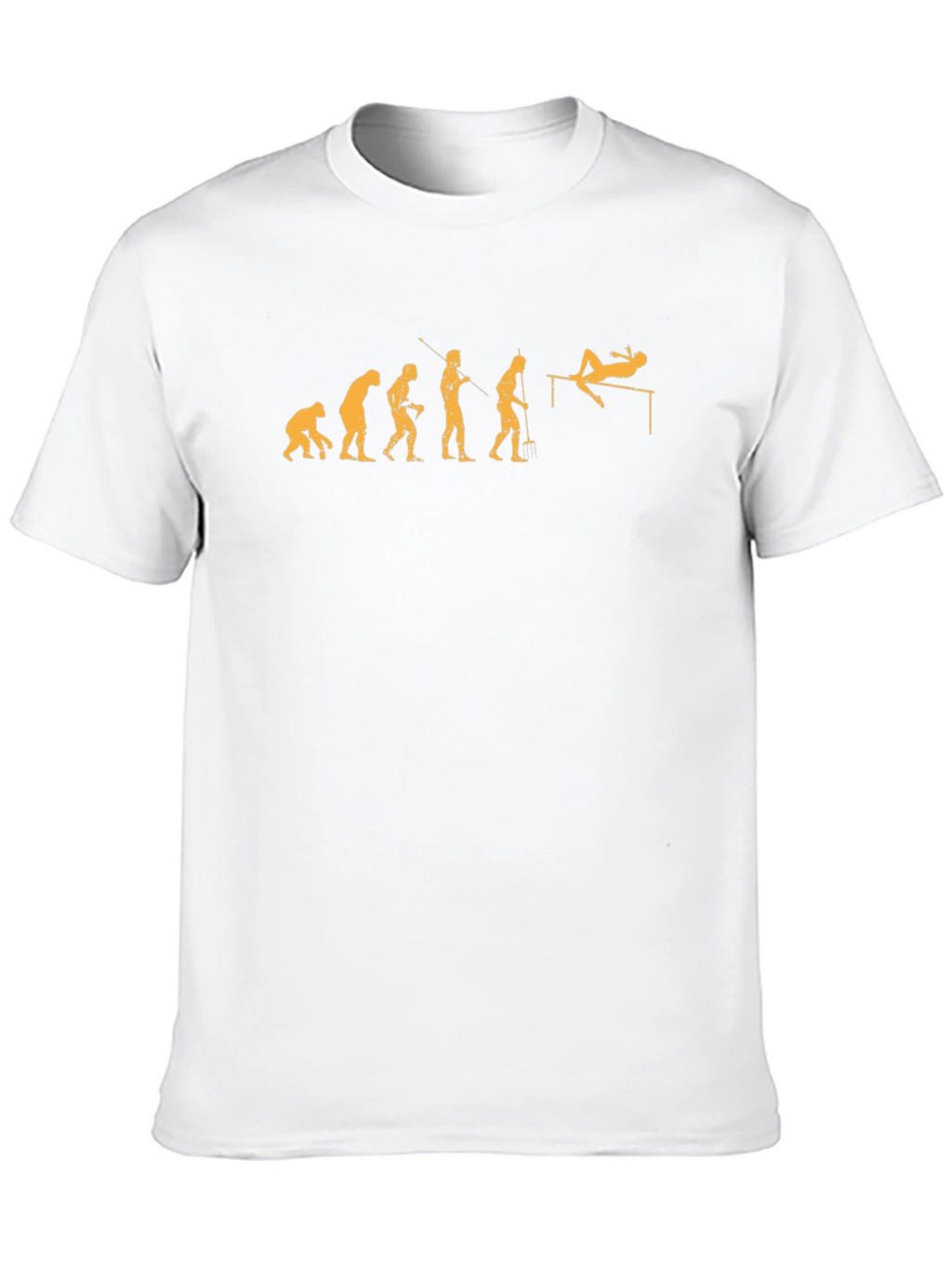Evolution of High Jump Black T-Shirt
