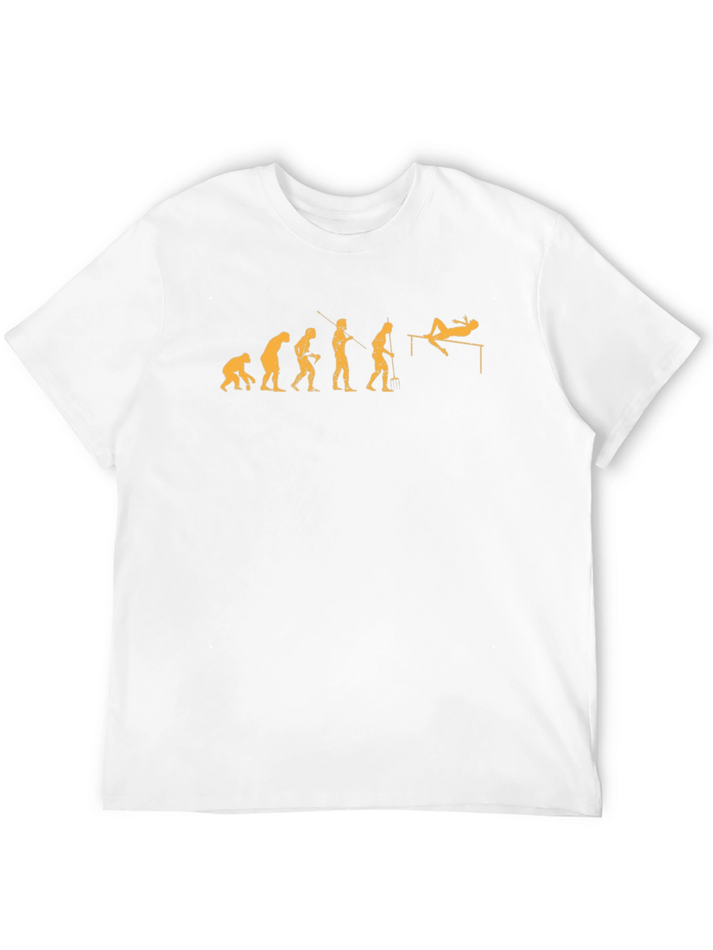 Evolution of High Jump Black T-Shirt