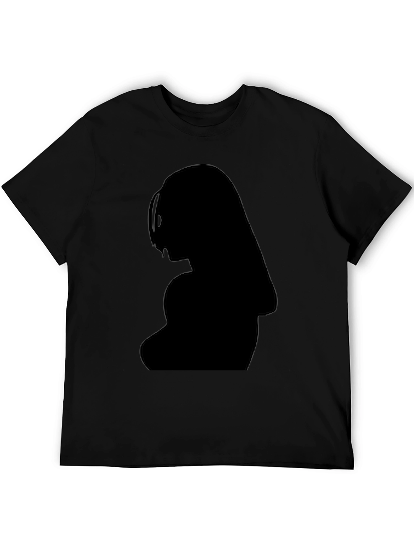 Silhouette Graphic Print Mens T-Shirt
