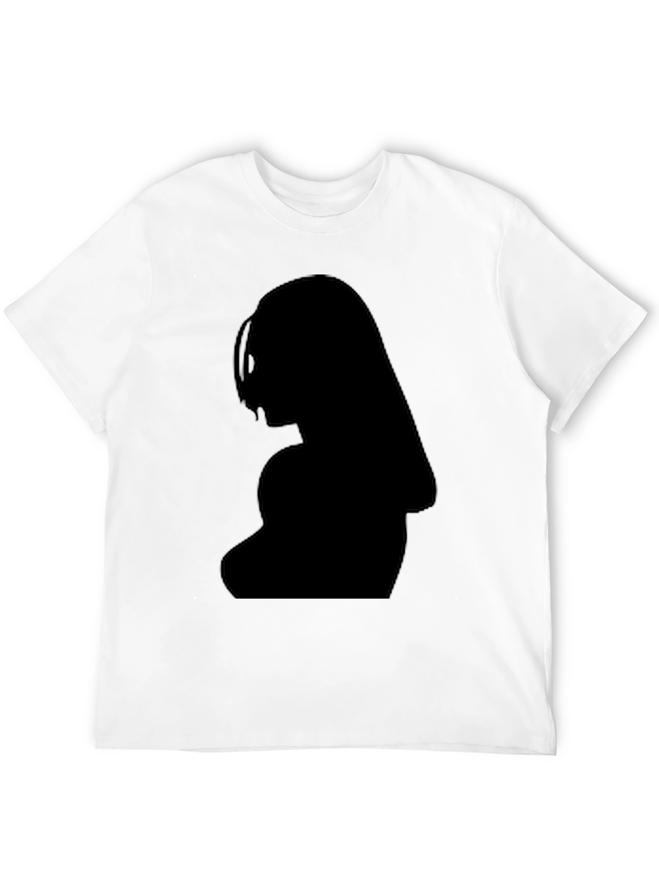 Silhouette Graphic Print Mens T-Shirt