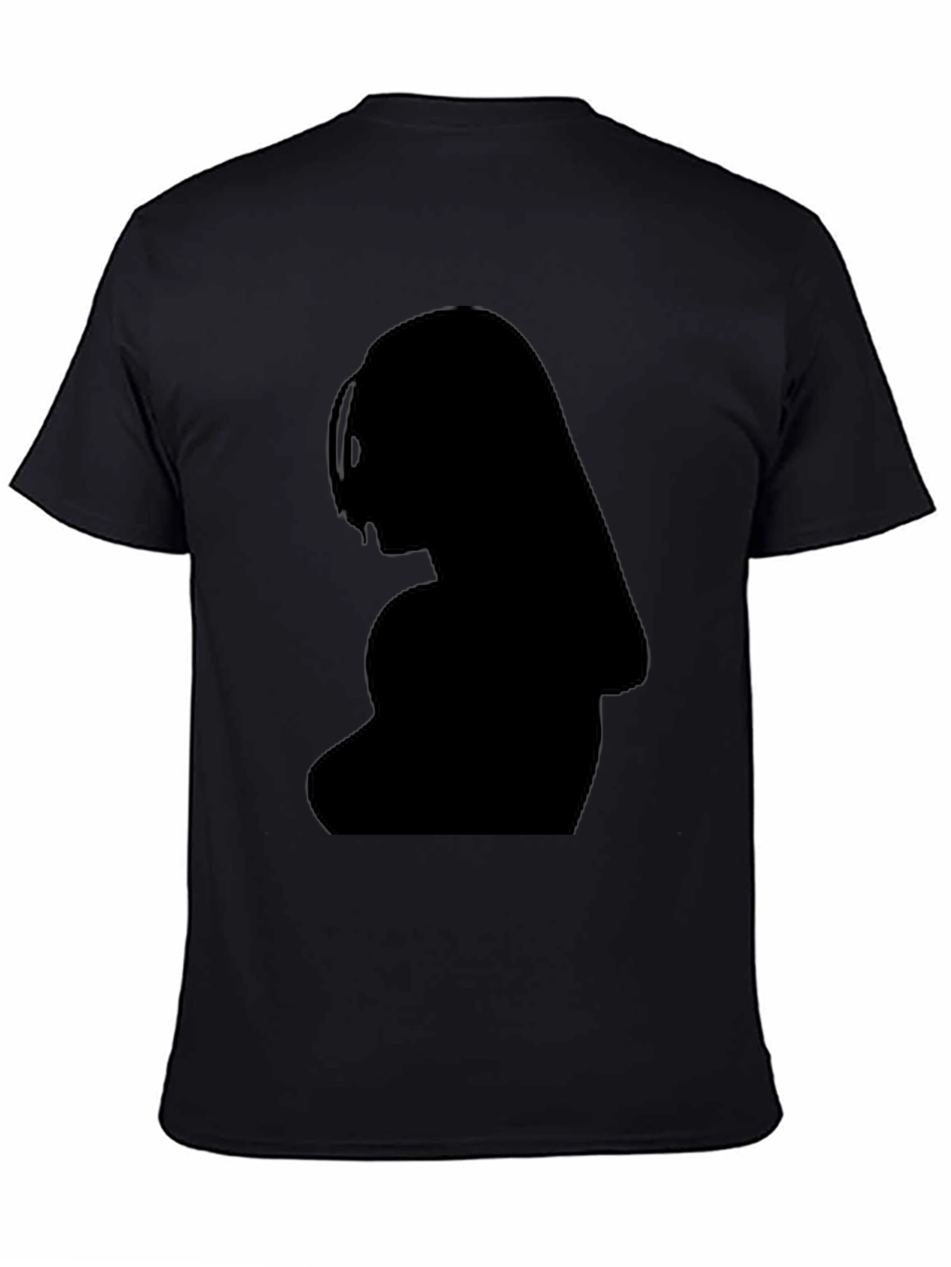 Silhouette Graphic Print Mens T-Shirt