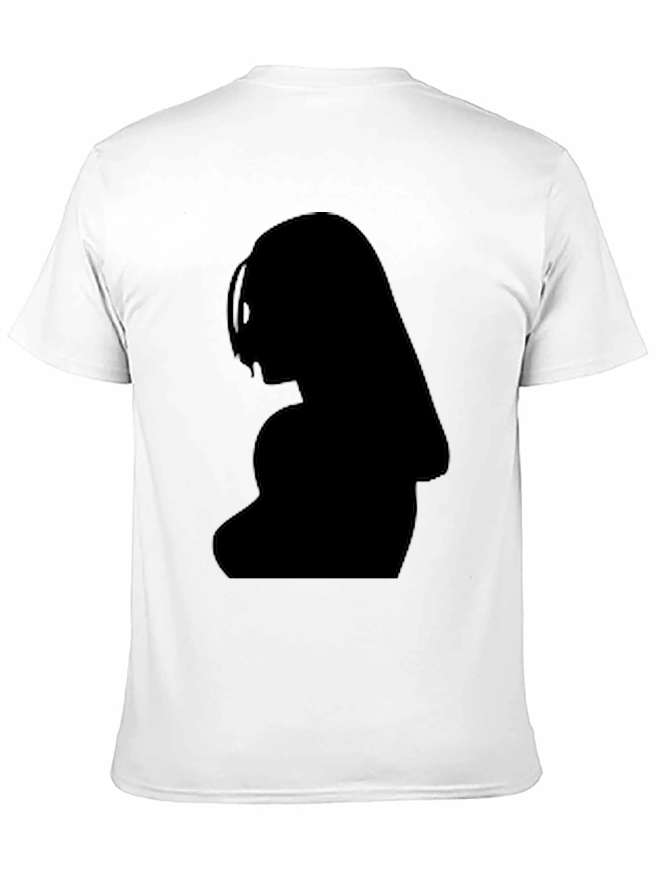 Silhouette Graphic Print Mens T-Shirt