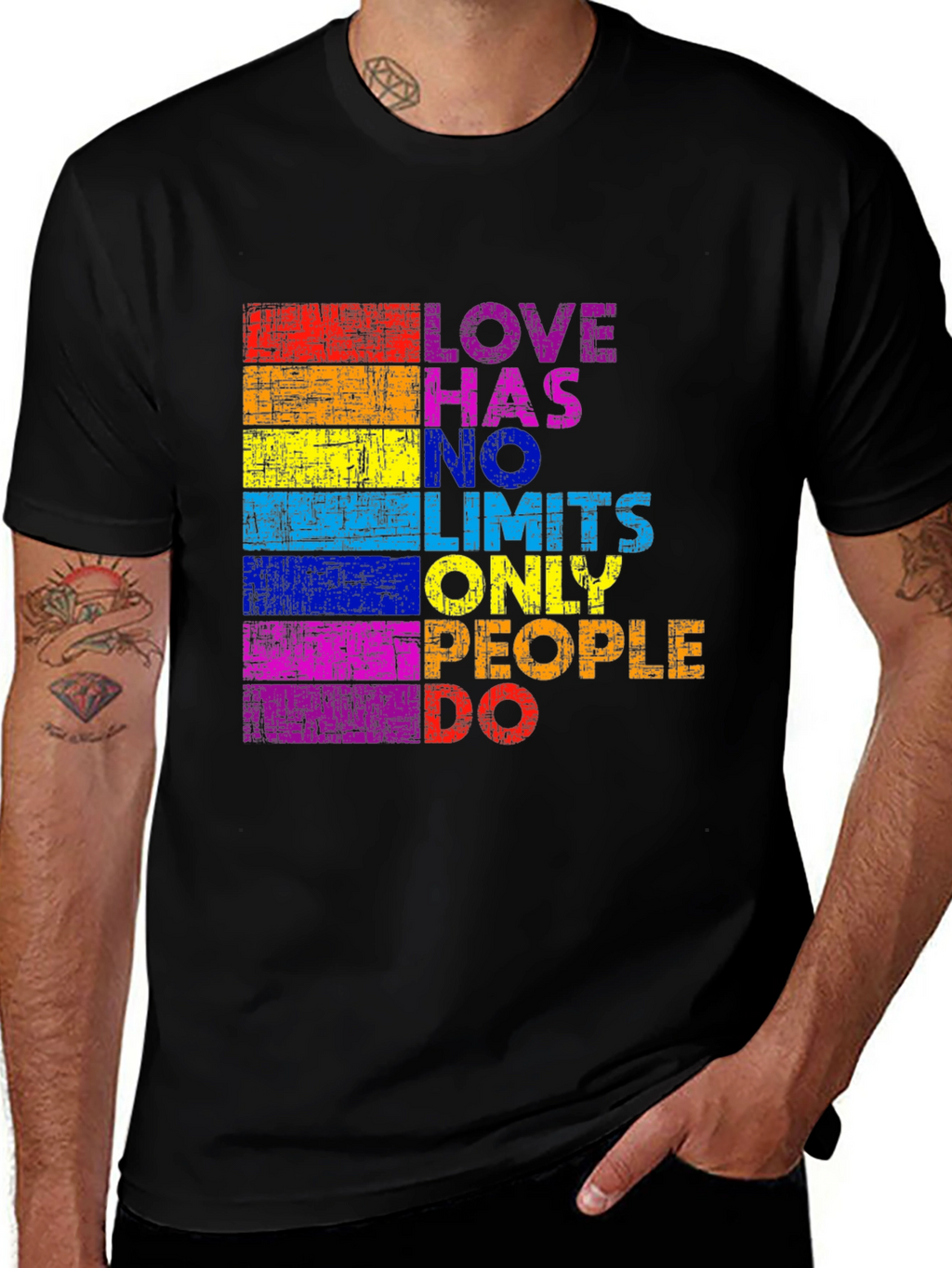Love Has No Limits T-Shirt - Pride LGBTQ+ Apparel