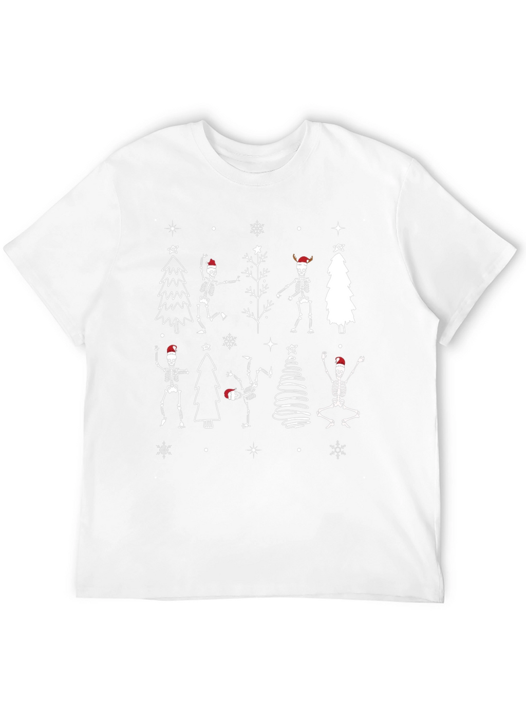 Festive Skeleton Christmas Tee