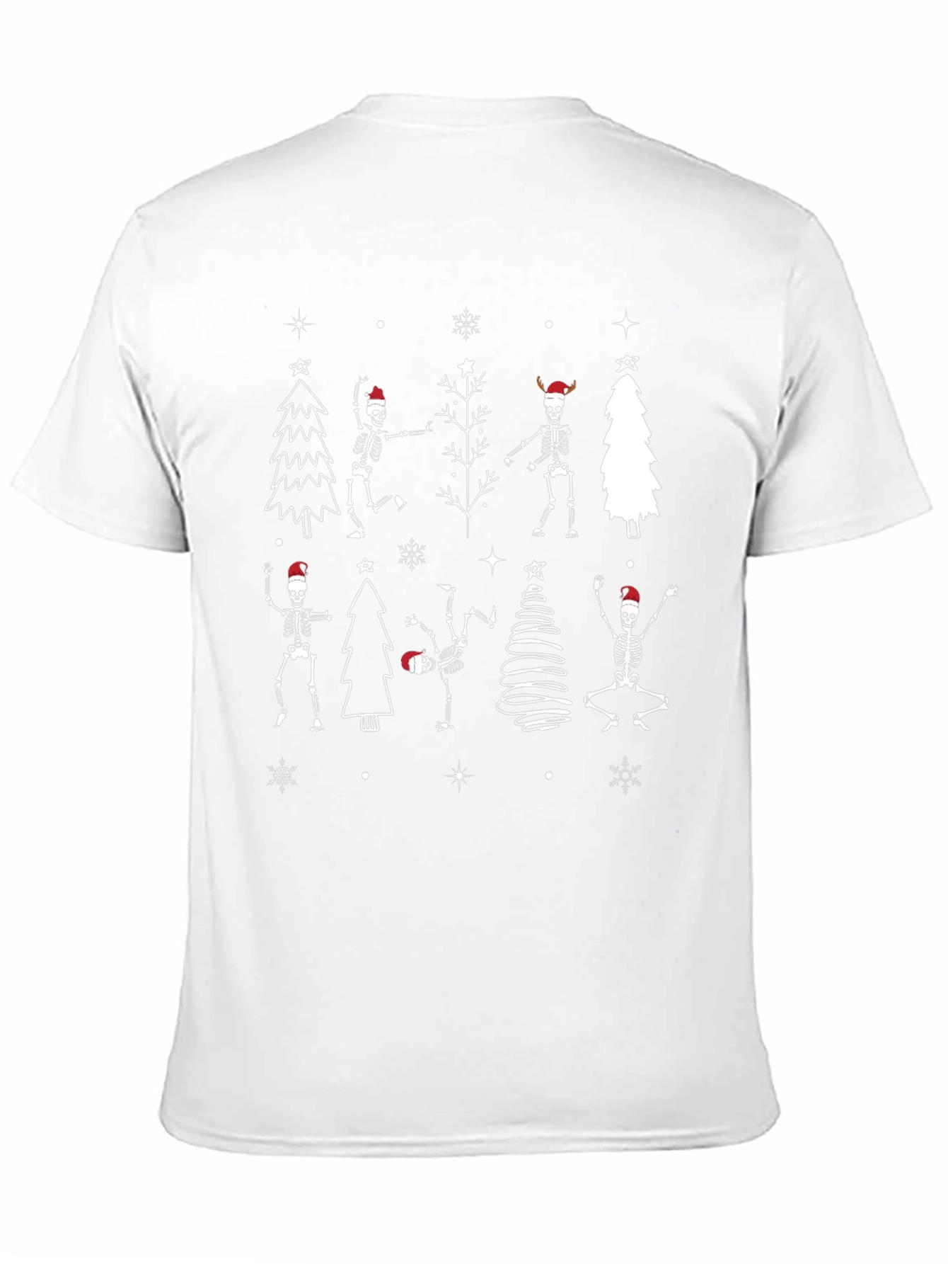 Festive Skeleton Christmas Tee