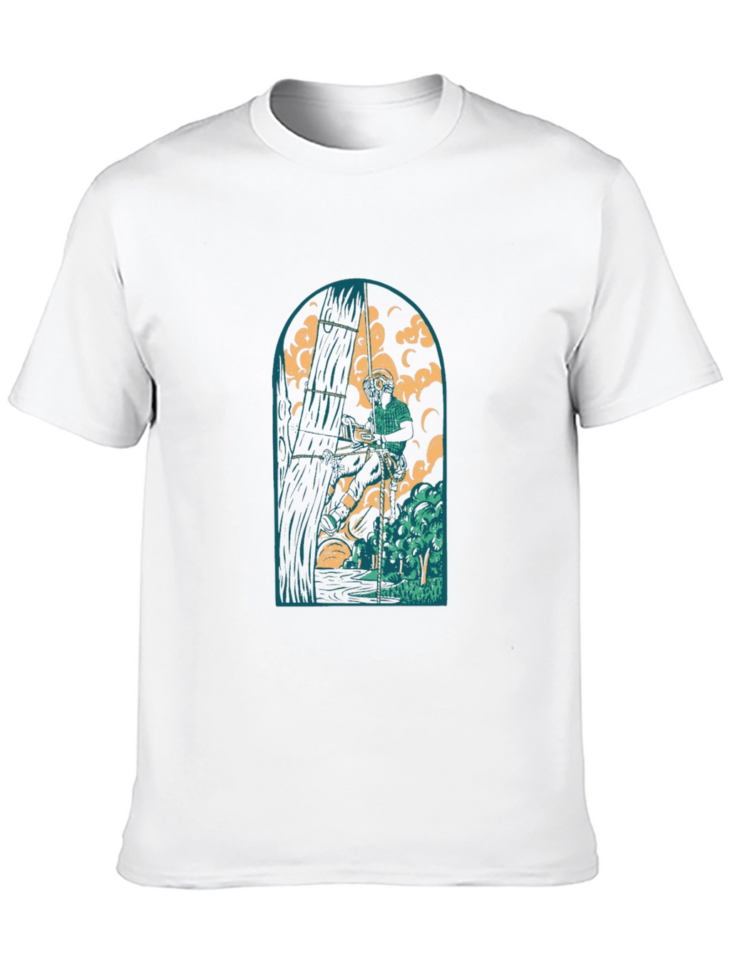 Arborist Graphic Tee - Black Cotton T-Shirt