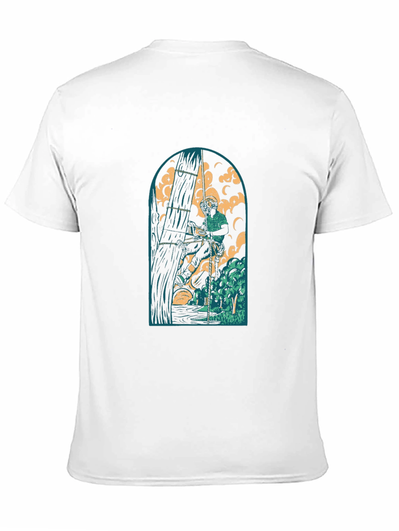 Arborist Graphic Tee - Black Cotton T-Shirt