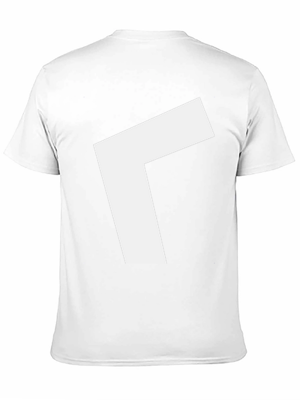 Modern Black T-Shirt with White Arrow Design