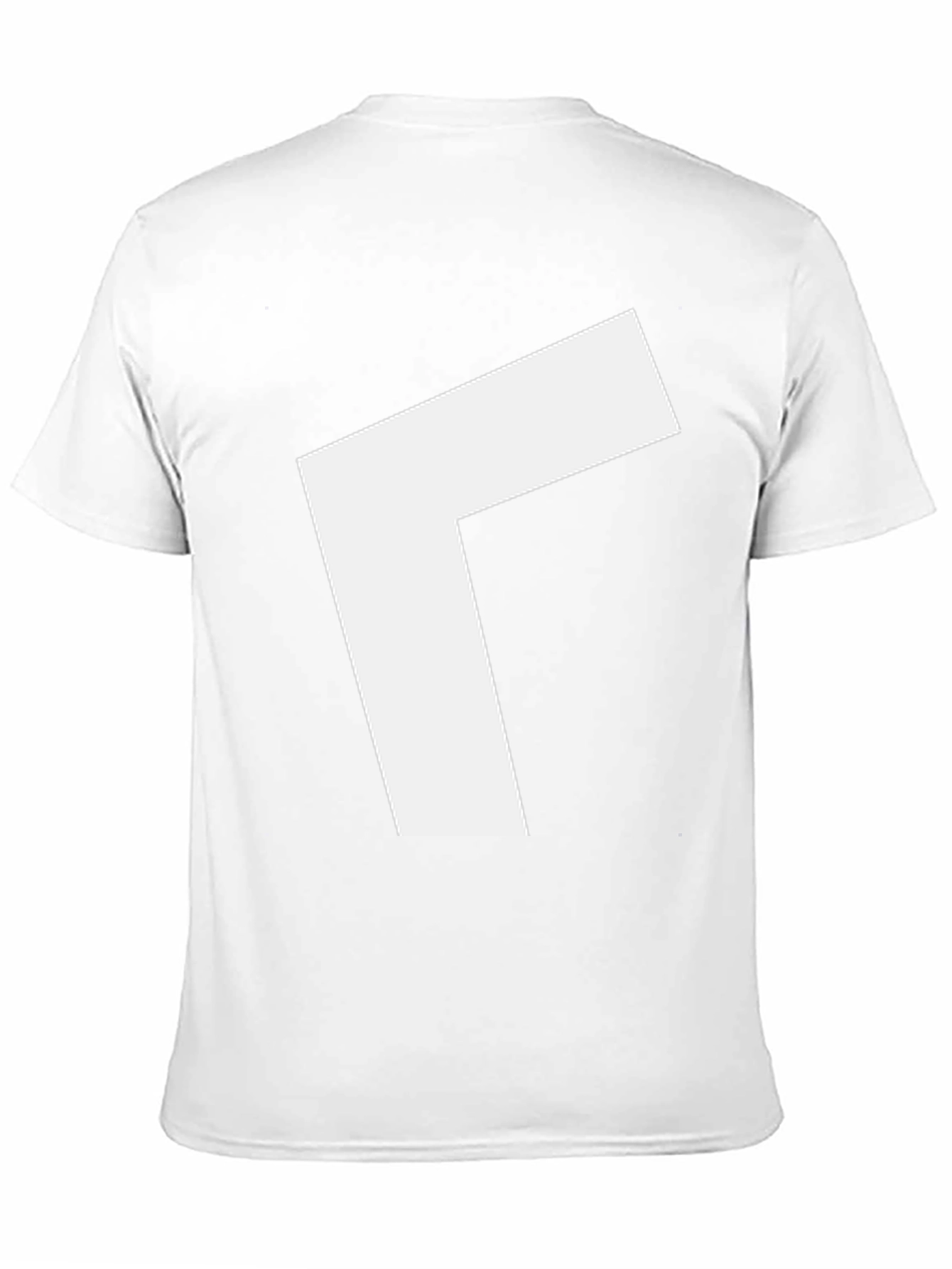 Modern Black T-Shirt with White Arrow Design
