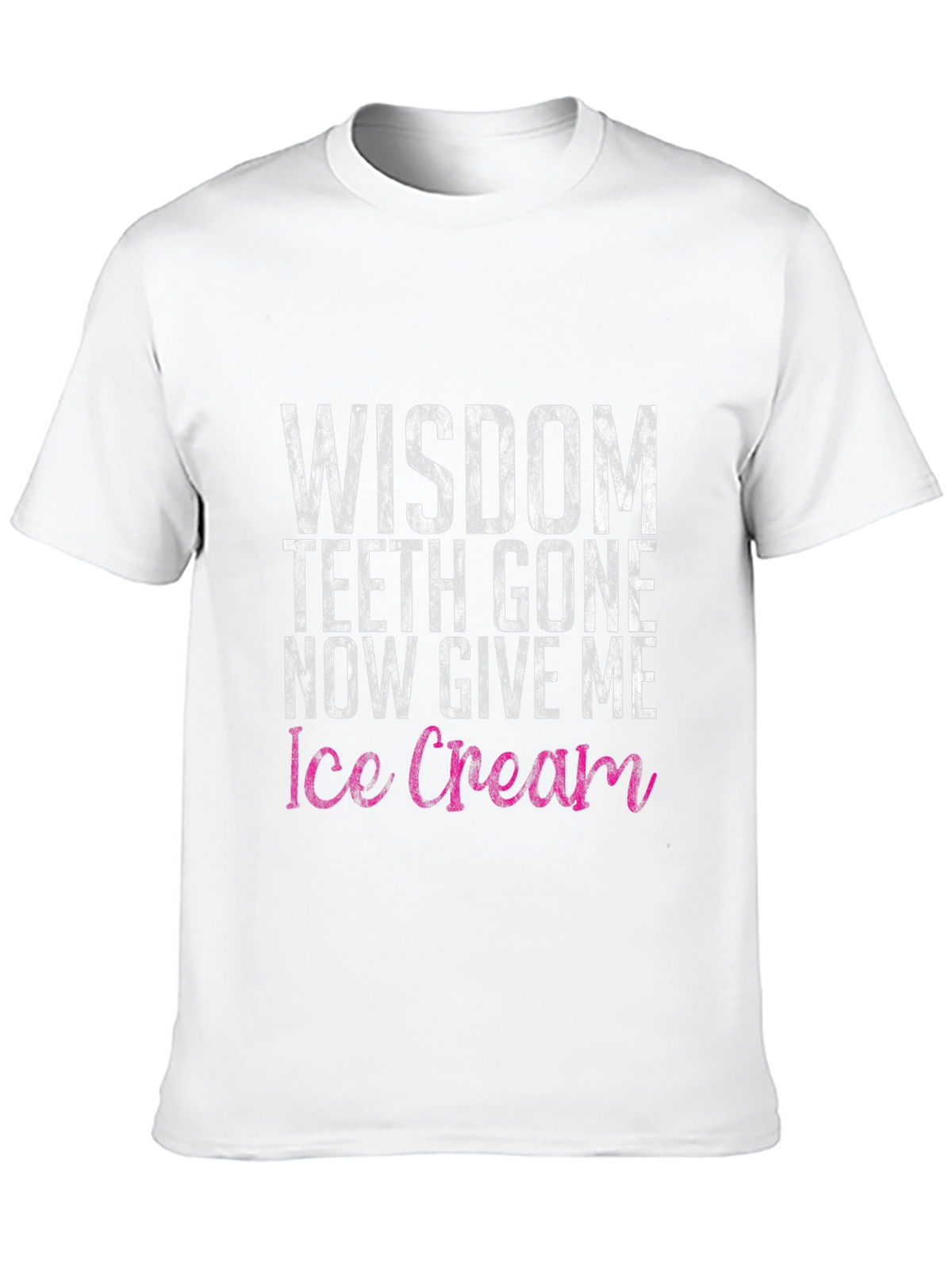 Wisdom Teeth Ice Cream Funny Graphic Tee