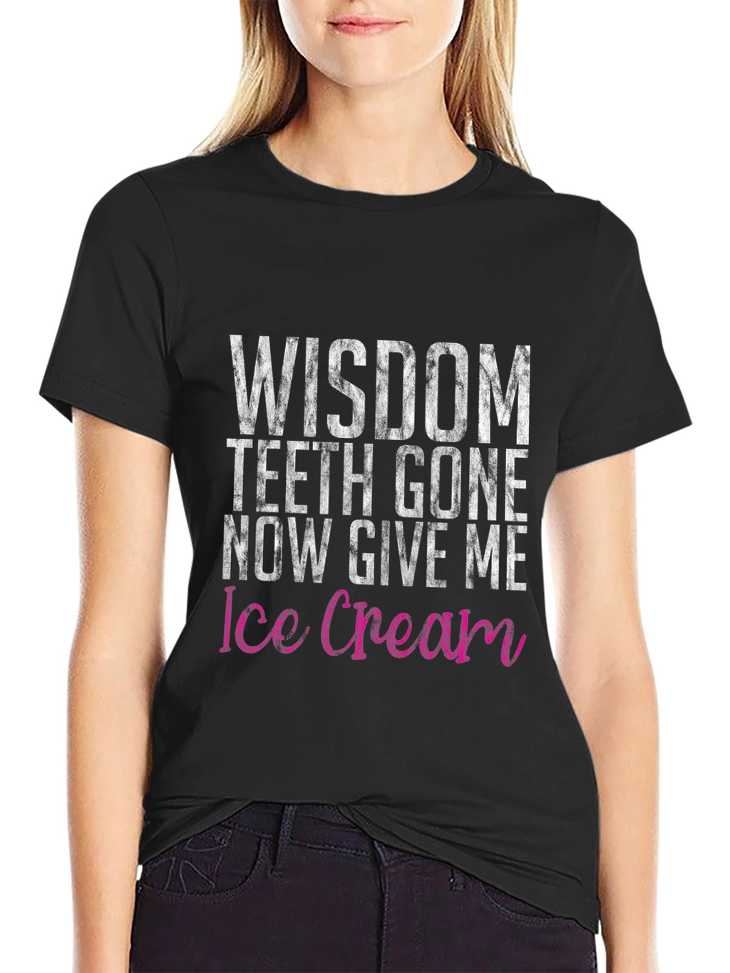 Wisdom Teeth Ice Cream Funny Graphic Tee