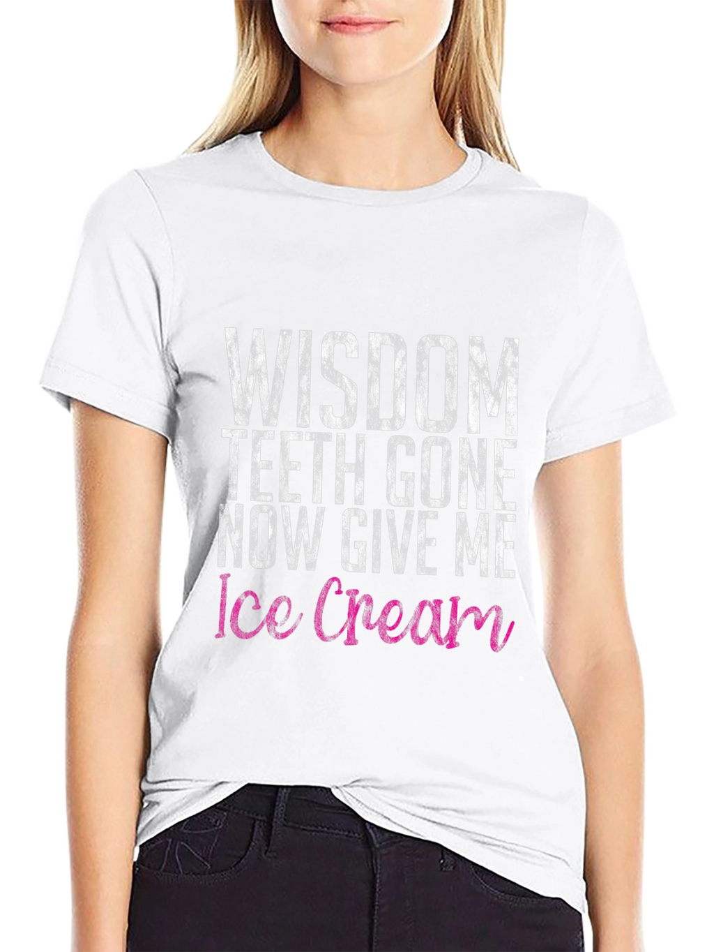 Wisdom Teeth Ice Cream Funny Graphic Tee